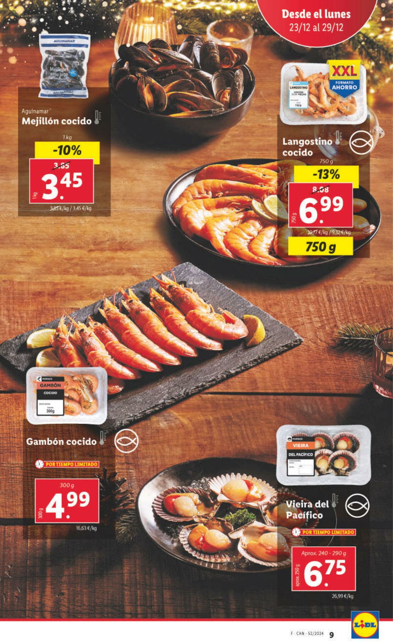 Folleto Lidl 23.12.2024 - 29.12.2024