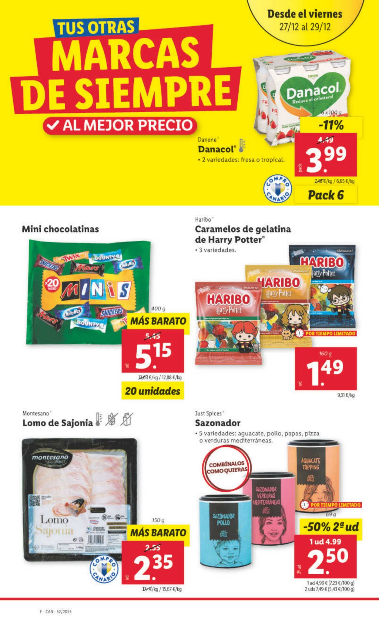 Folleto Lidl 23.12.2024 - 29.12.2024