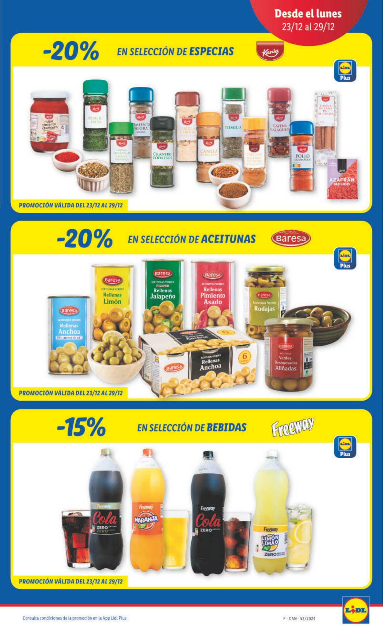 Folleto Lidl 23.12.2024 - 29.12.2024