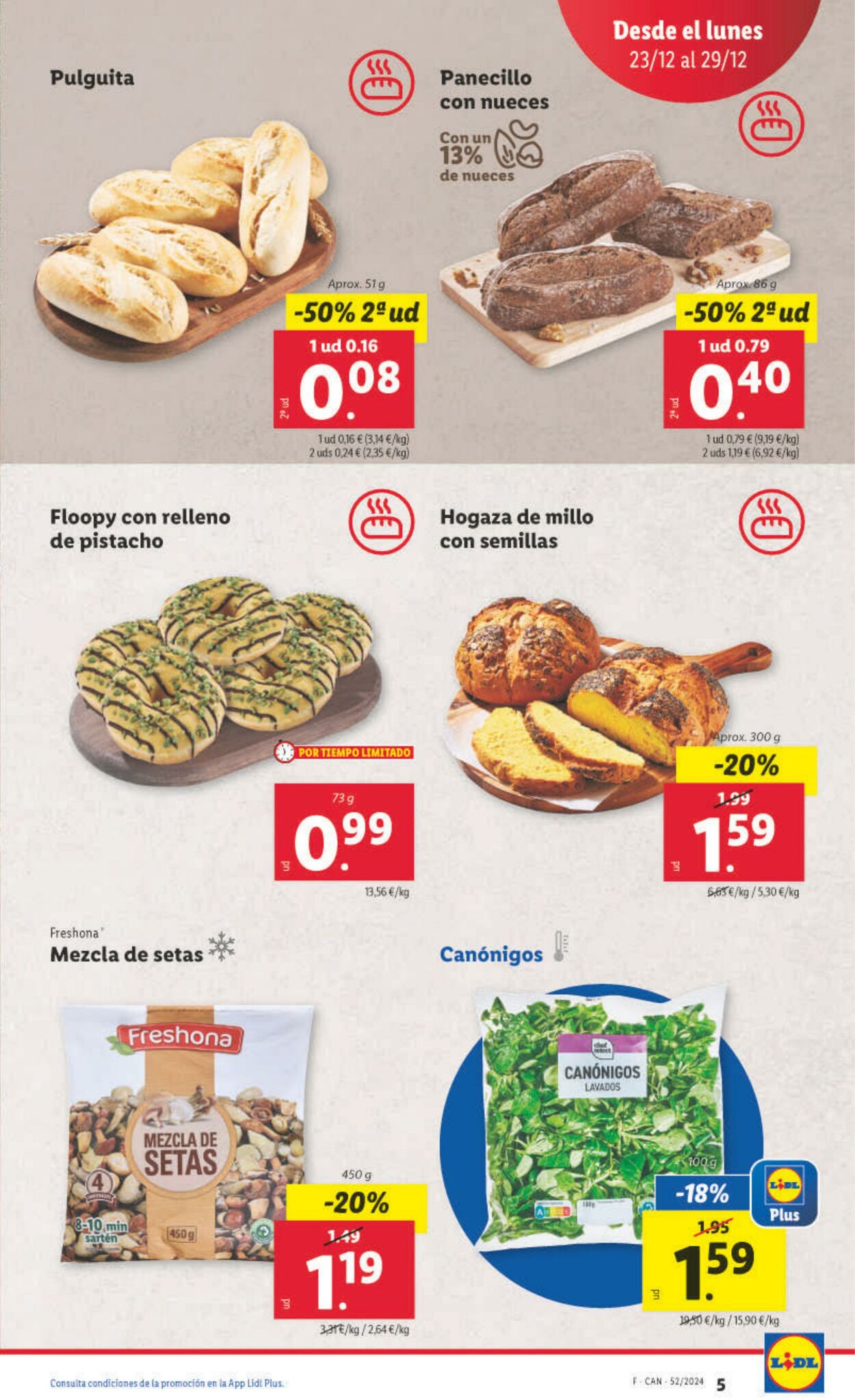 Folleto Lidl 23.12.2024 - 29.12.2024