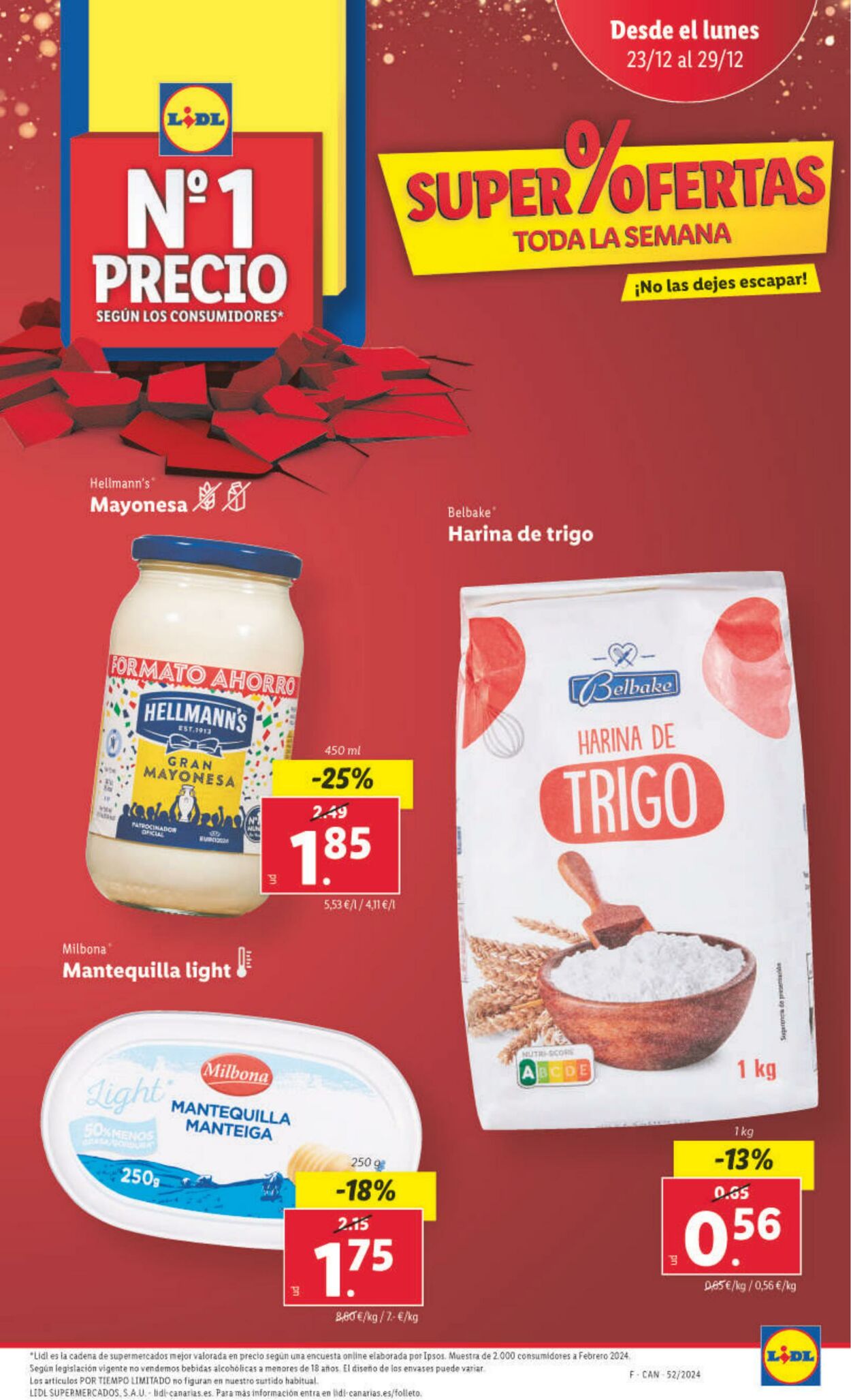 Folleto Lidl 23.12.2024 - 29.12.2024