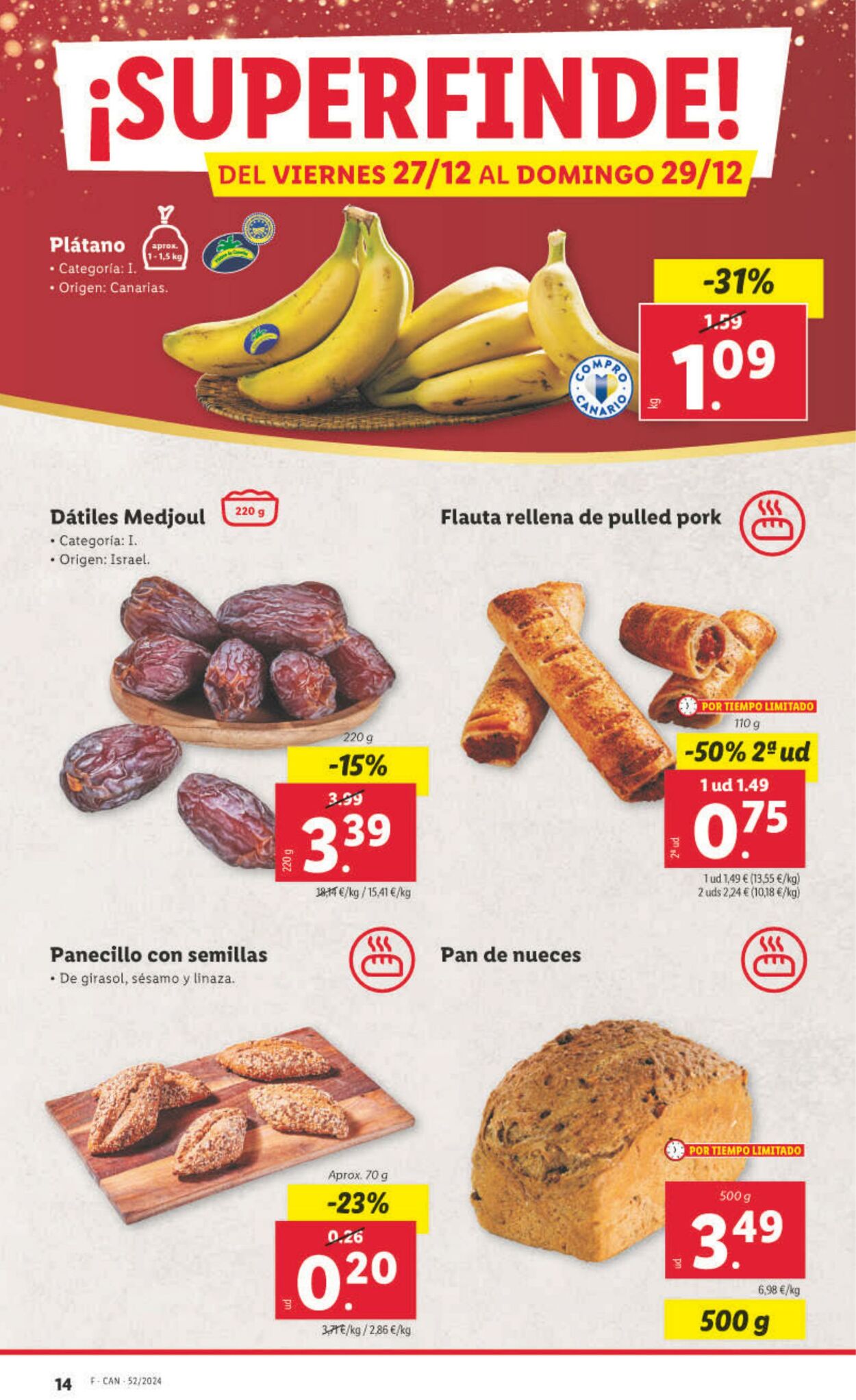 Folleto Lidl 23.12.2024 - 29.12.2024