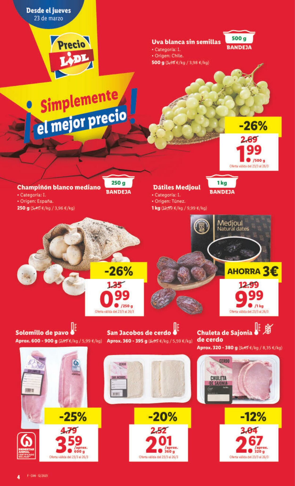 Folleto Lidl 23.03.2023 - 29.03.2023