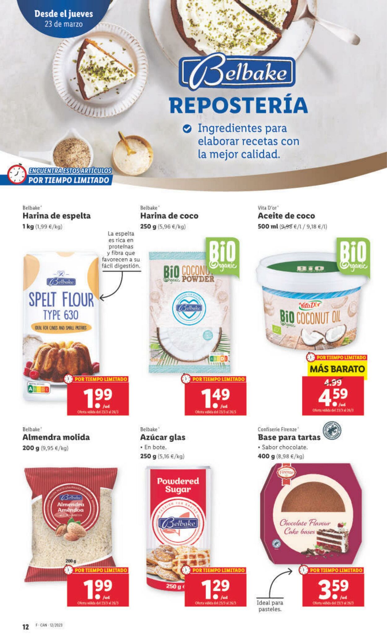 Folleto Lidl 23.03.2023 - 29.03.2023