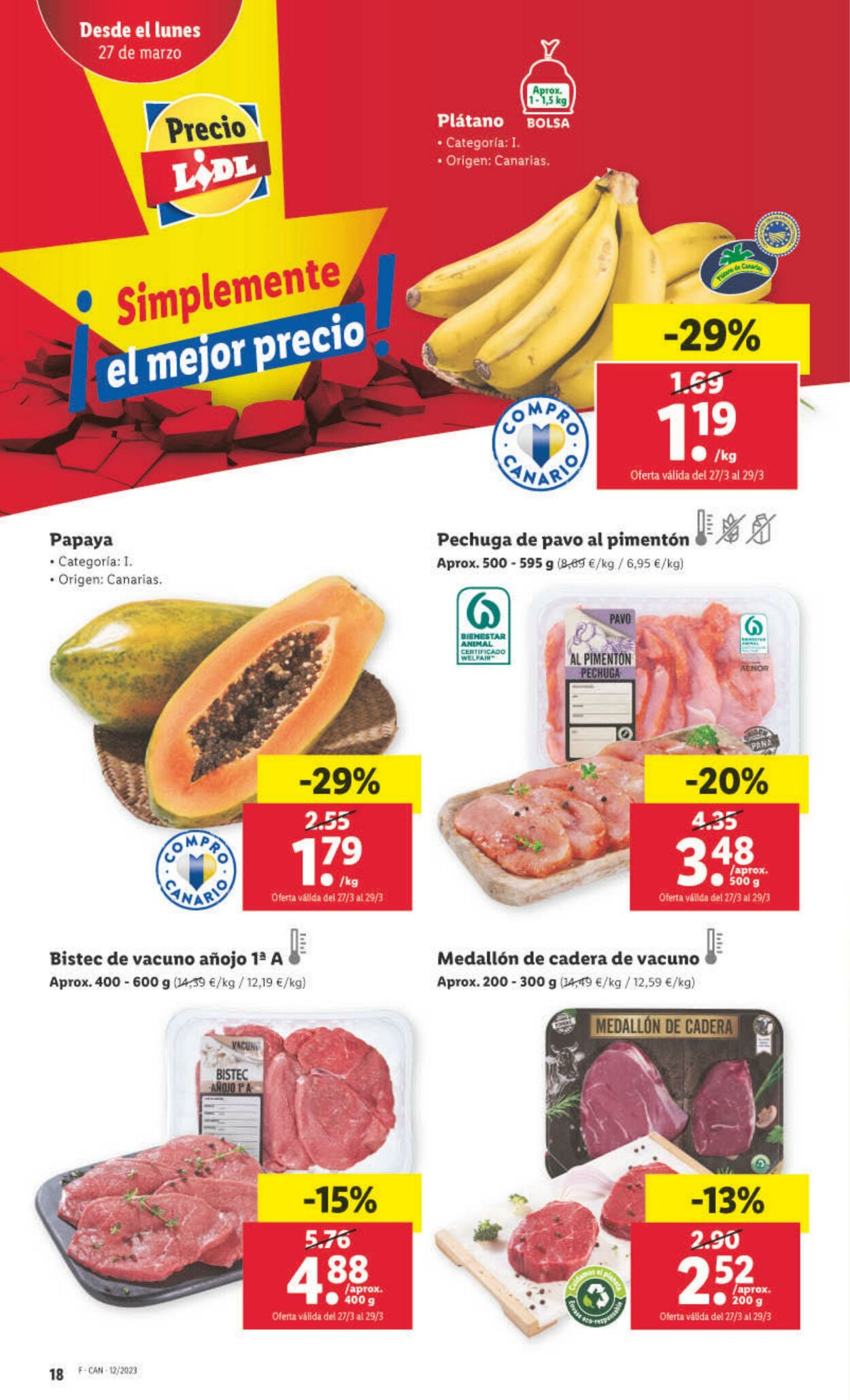 Folleto Lidl 23.03.2023 - 29.03.2023