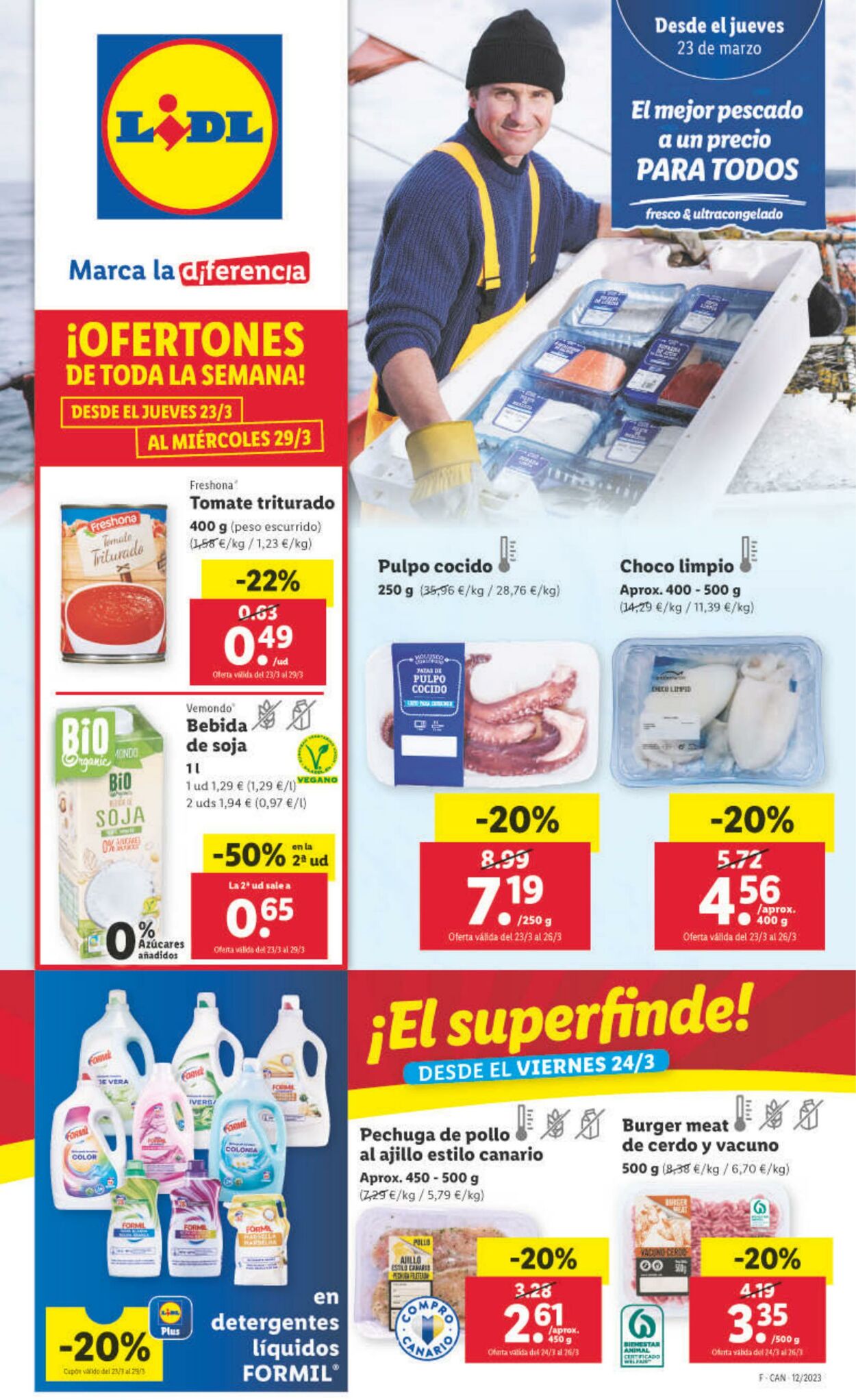 Folleto Lidl 23.03.2023 - 29.03.2023