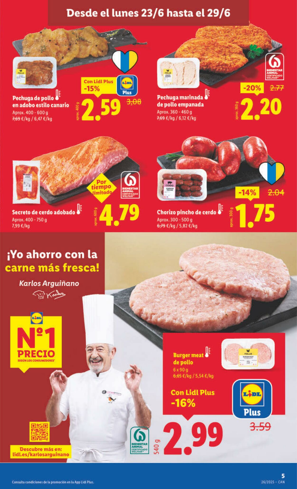 Folleto Lidl 23.06.2025 - 29.06.2025