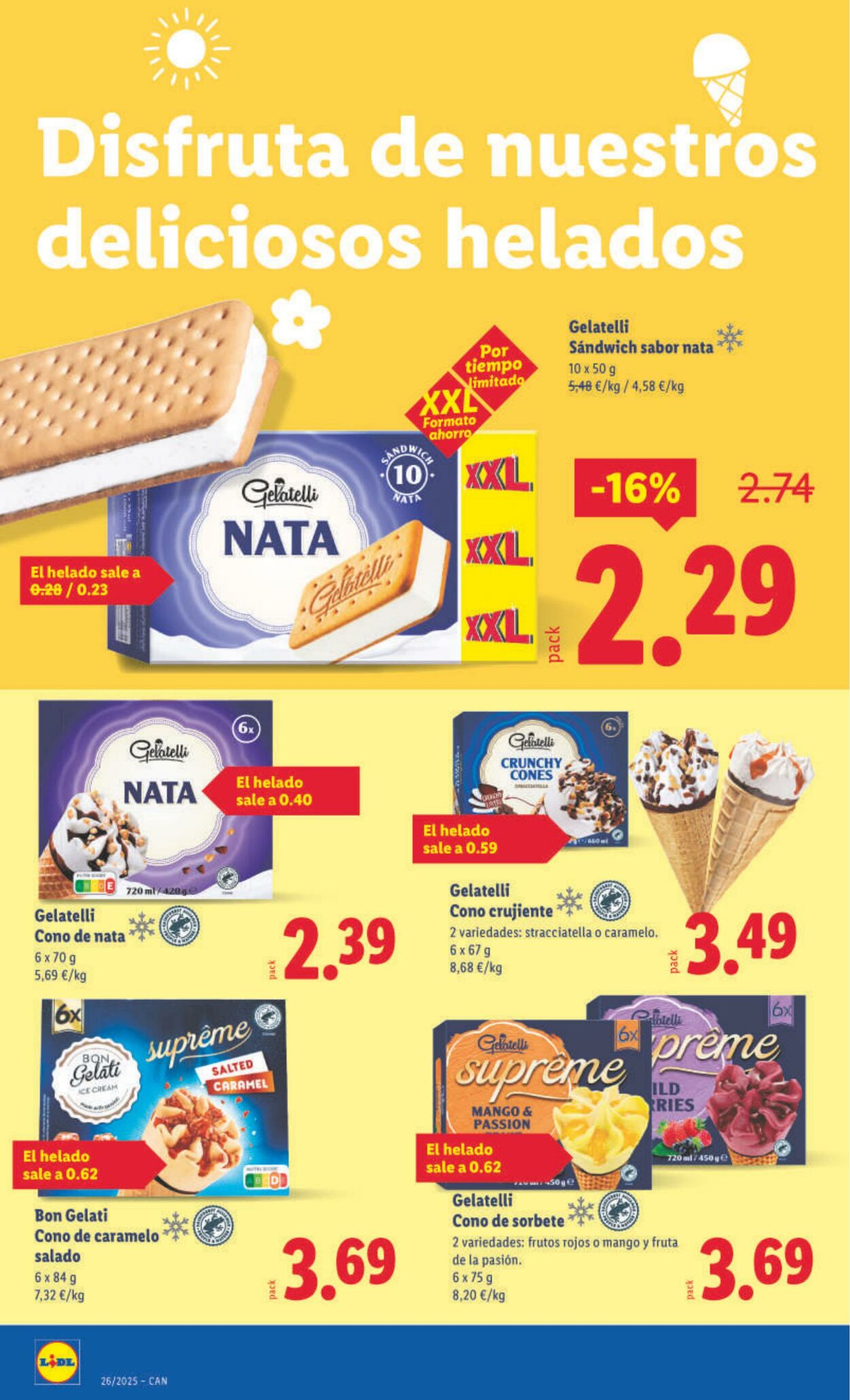 Folleto Lidl 23.06.2025 - 29.06.2025