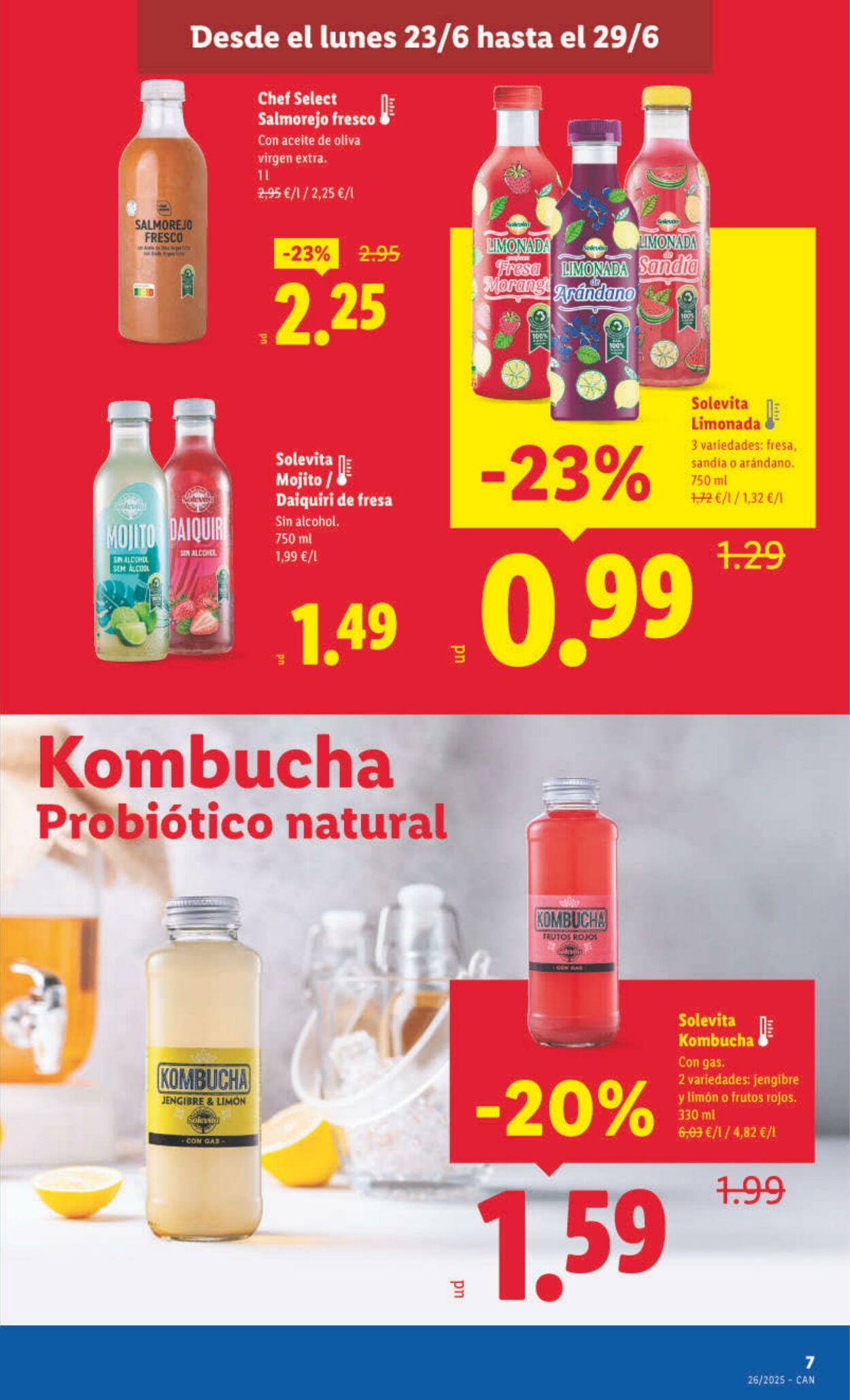 Folleto Lidl 23.06.2025 - 29.06.2025
