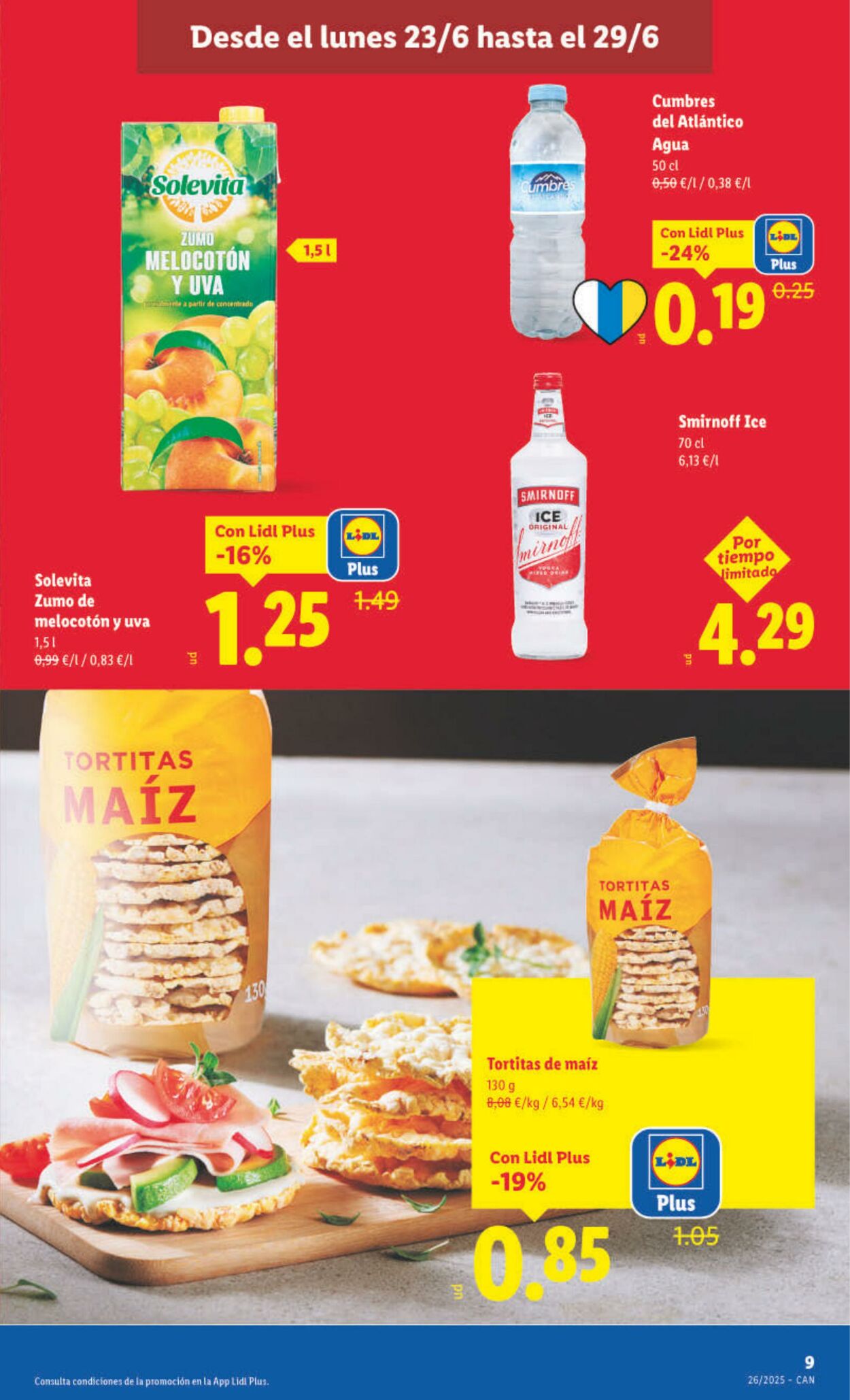 Folleto Lidl 23.06.2025 - 29.06.2025