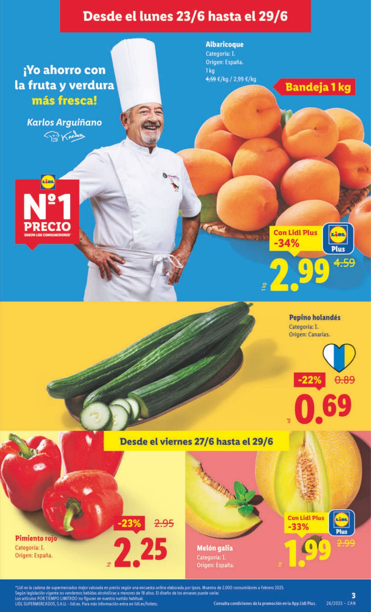 Folleto Lidl 23.06.2025 - 29.06.2025