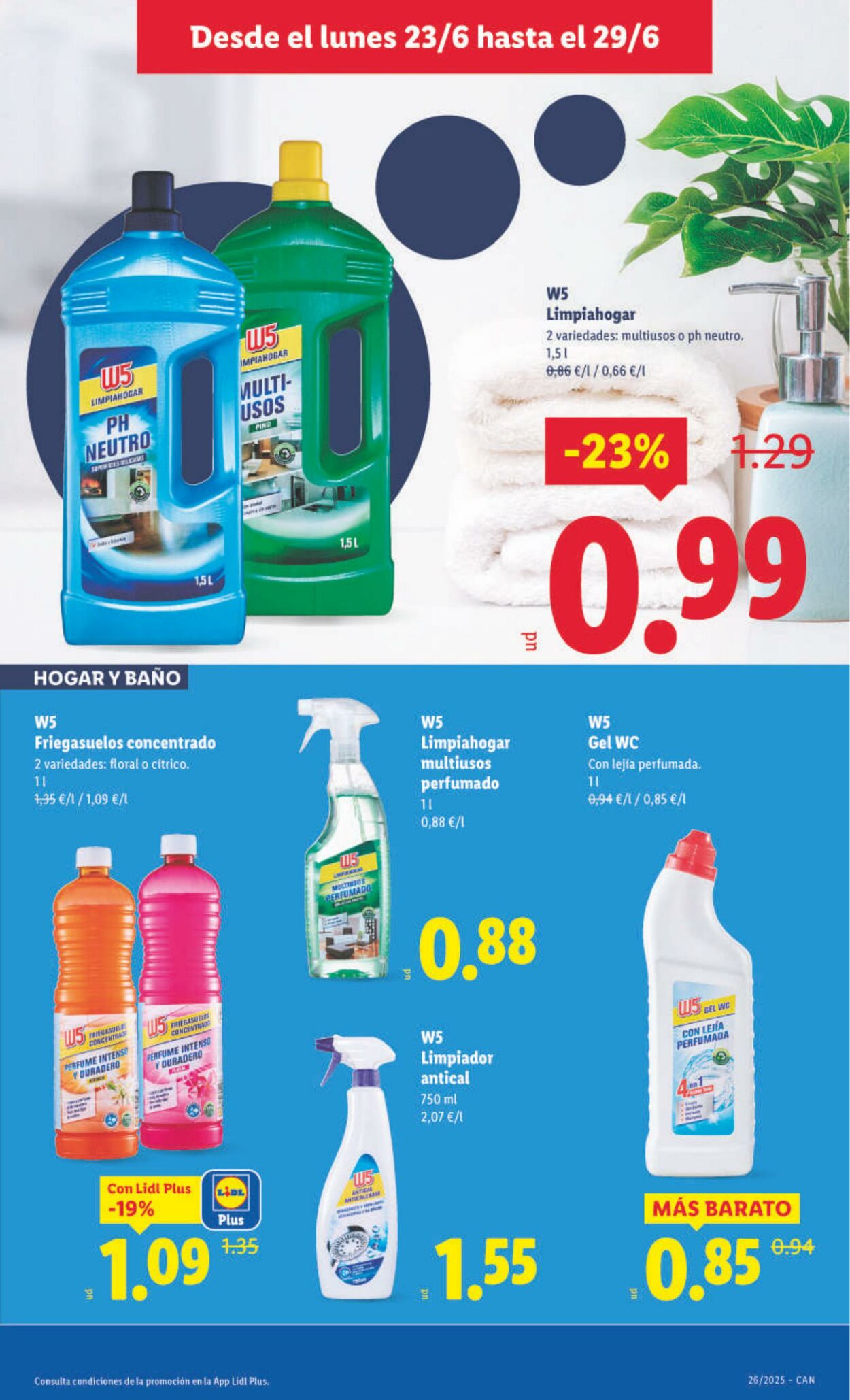 Folleto Lidl 23.06.2025 - 29.06.2025