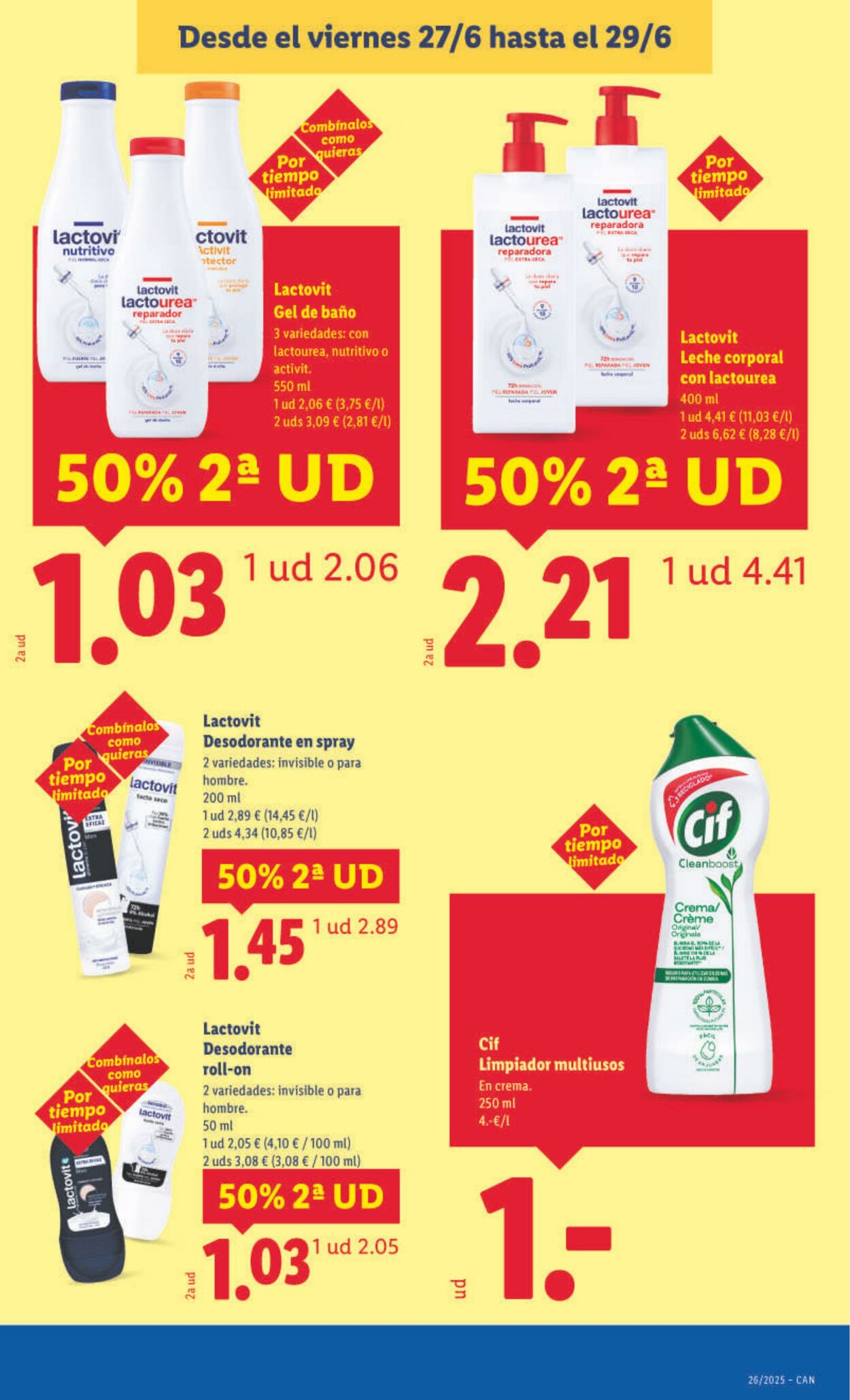 Folleto Lidl 23.06.2025 - 29.06.2025