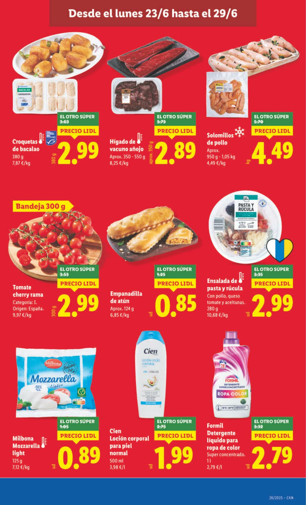 Folleto Lidl 23.06.2025 - 29.06.2025