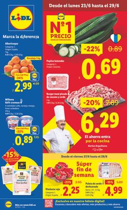 Folleto Lidl 23.06.2025 - 29.06.2025