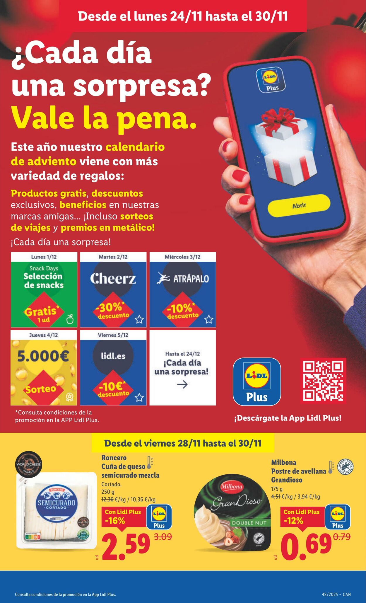Folleto Lidl 24.11.2025 - 30.11.2025