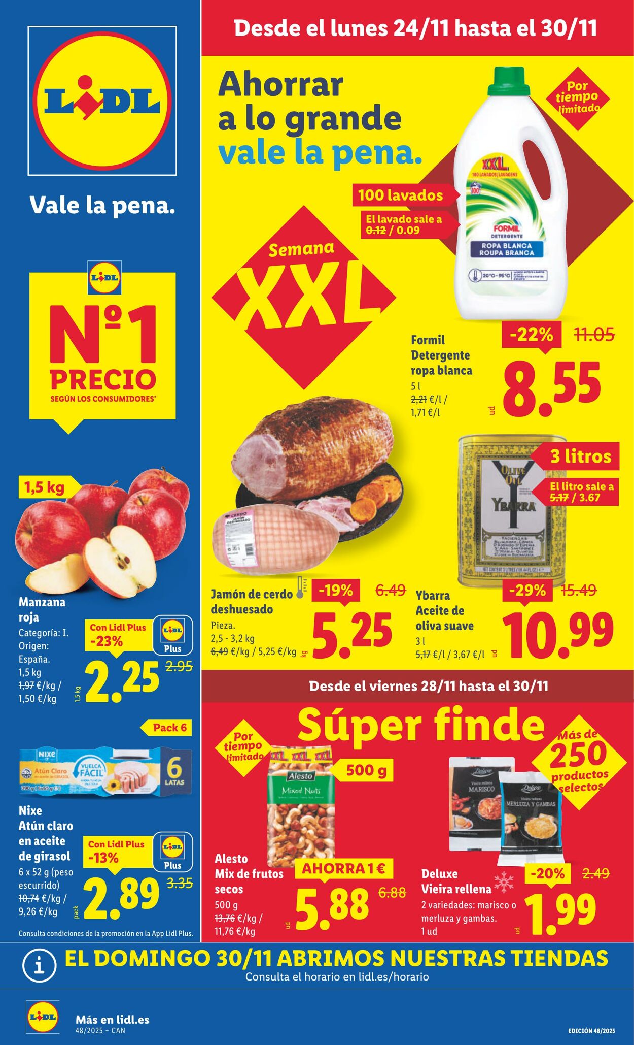 Folleto Lidl 24.11.2025 - 30.11.2025