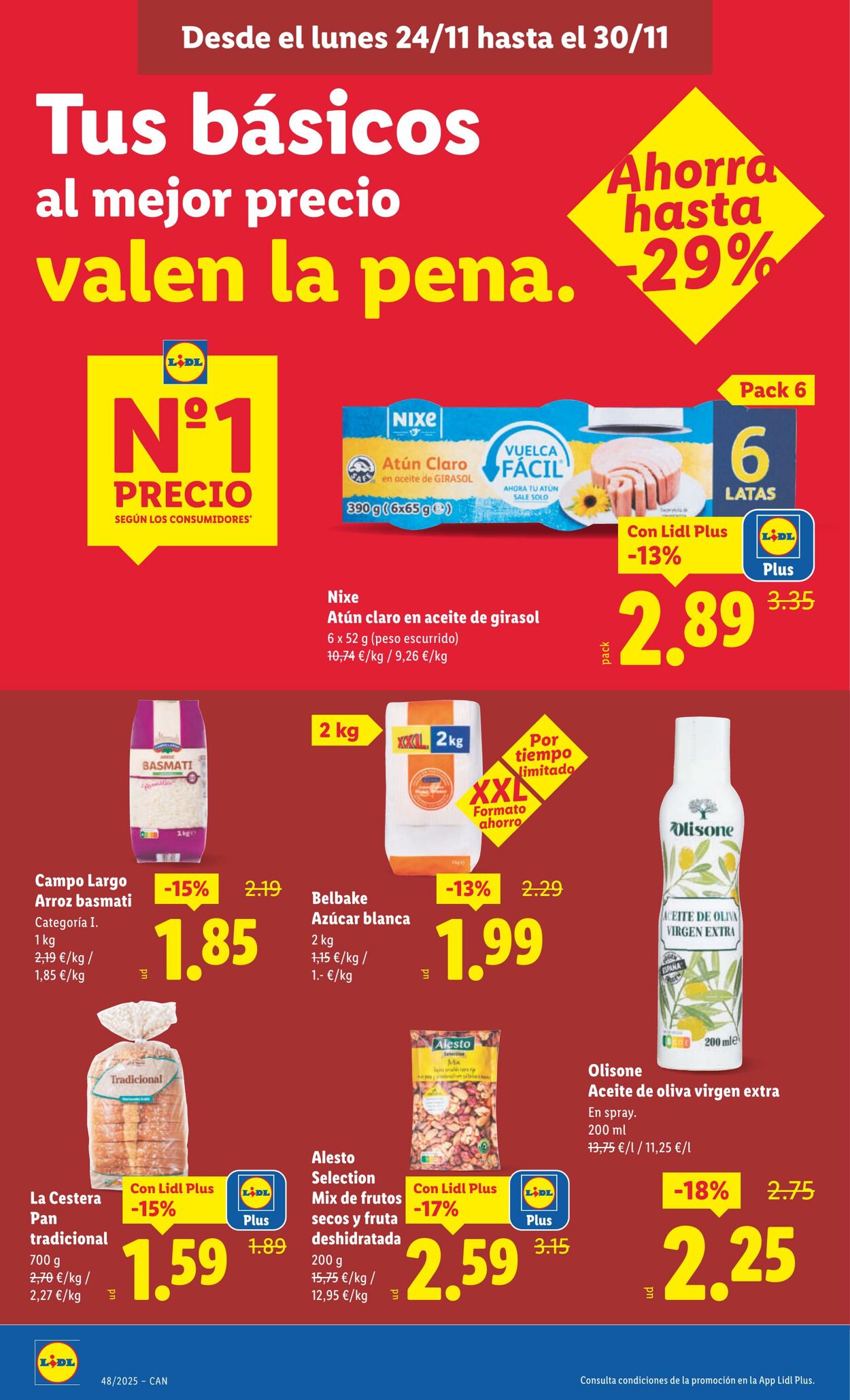 Folleto Lidl 24.11.2025 - 30.11.2025