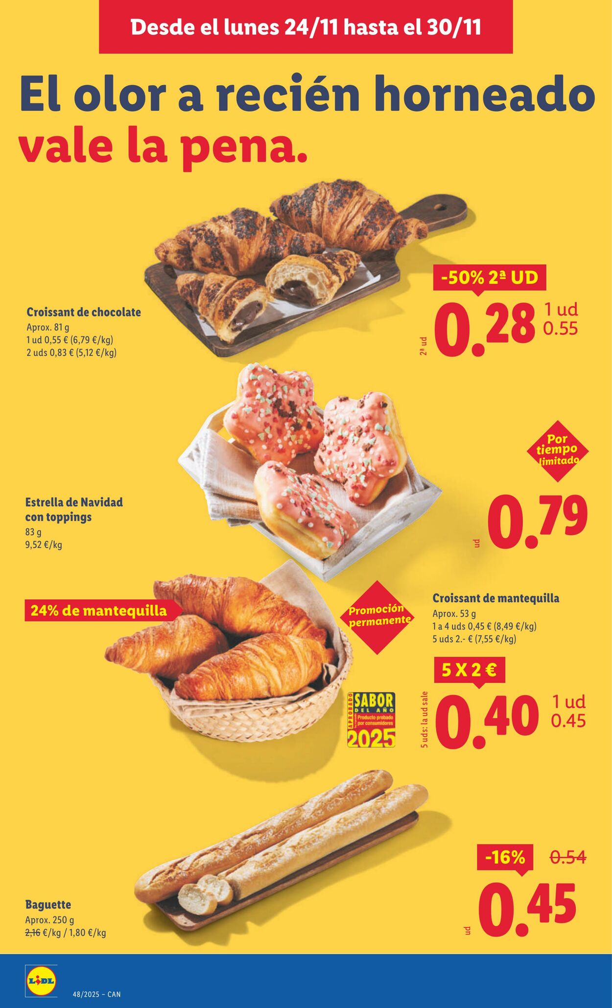 Folleto Lidl 24.11.2025 - 30.11.2025