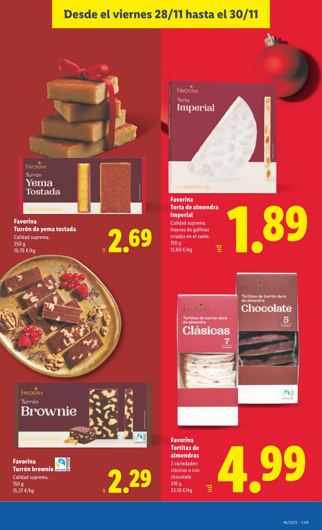 Folleto Lidl 24.11.2025 - 30.11.2025