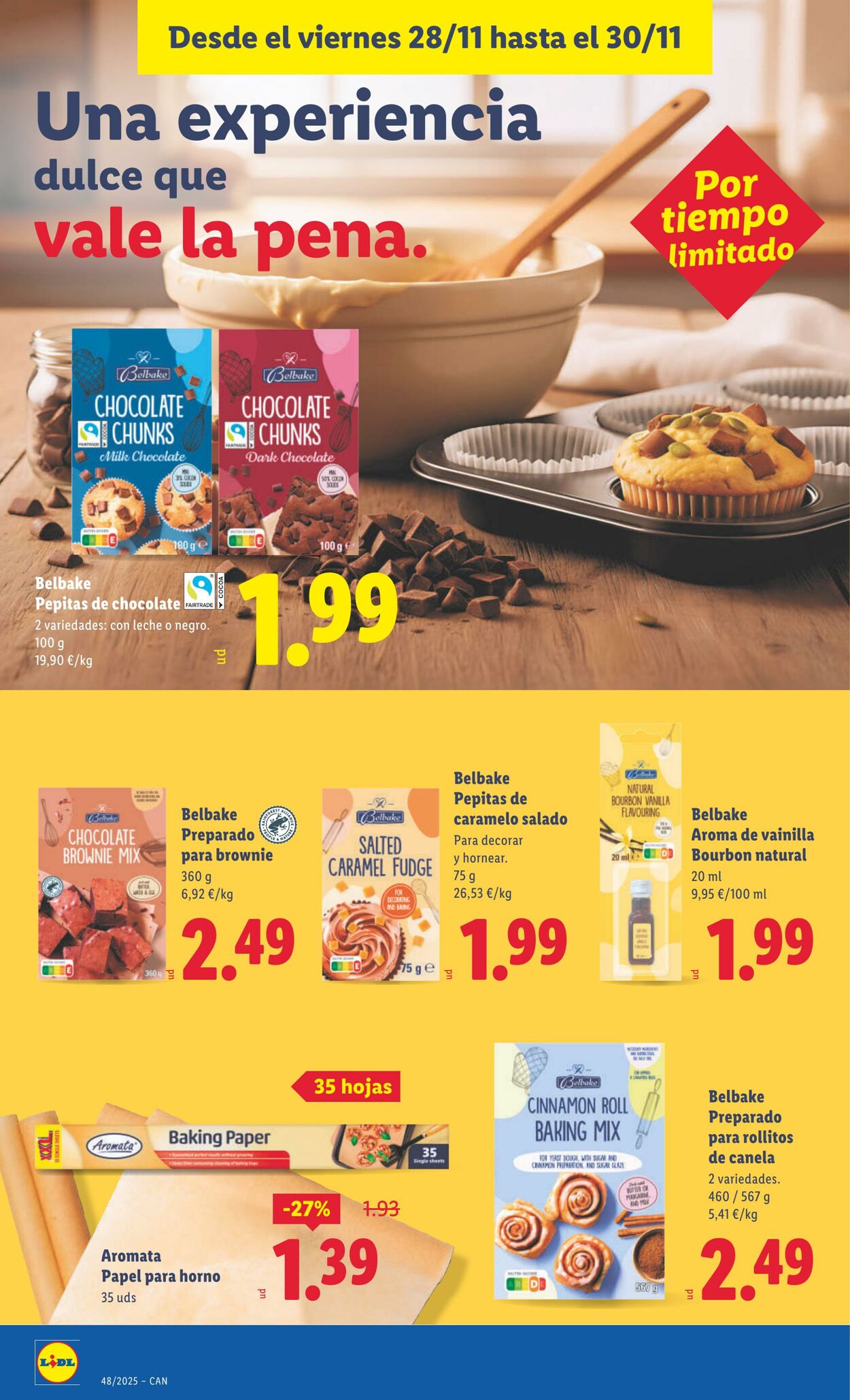 Folleto Lidl 24.11.2025 - 30.11.2025