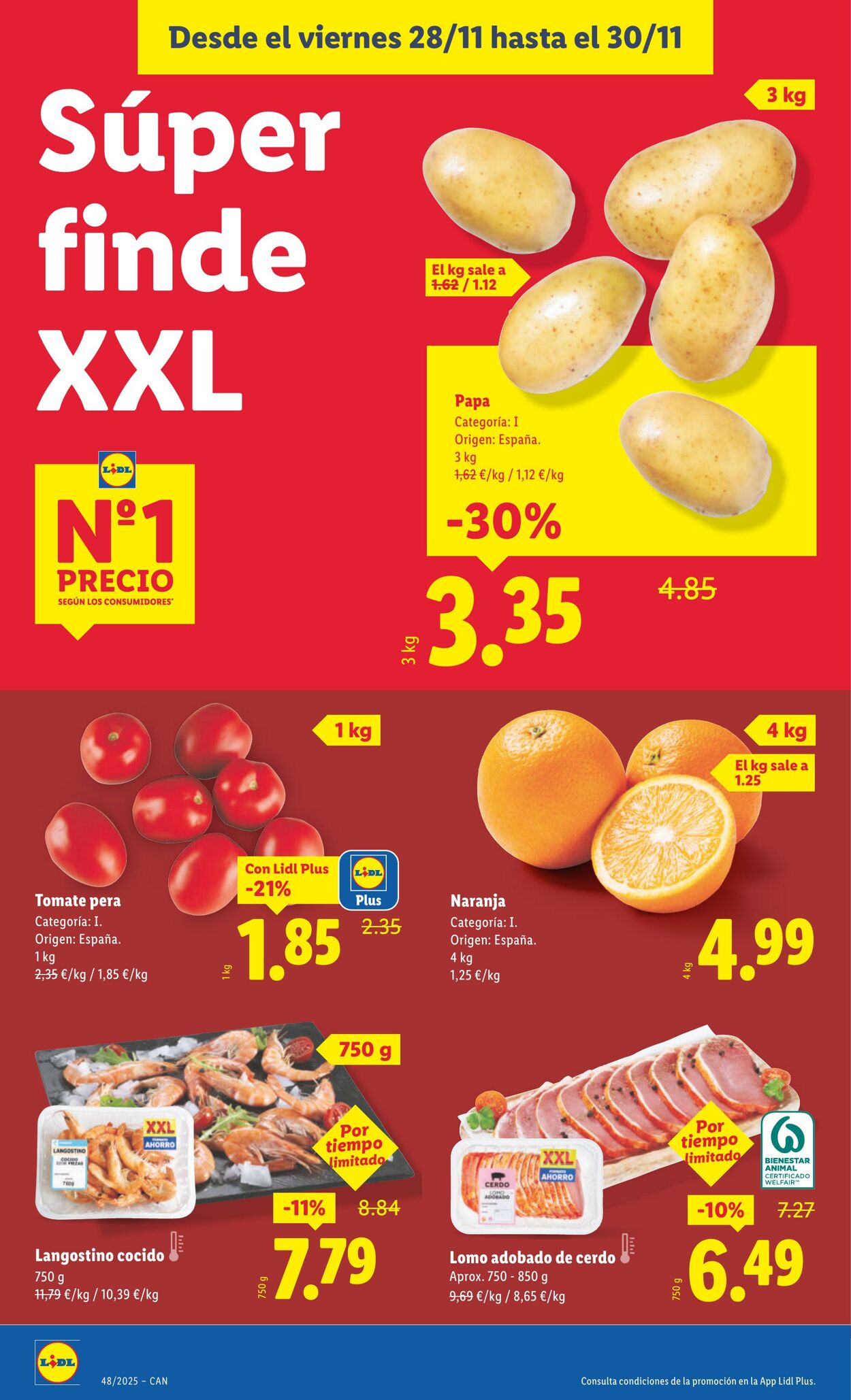 Folleto Lidl 24.11.2025 - 30.11.2025