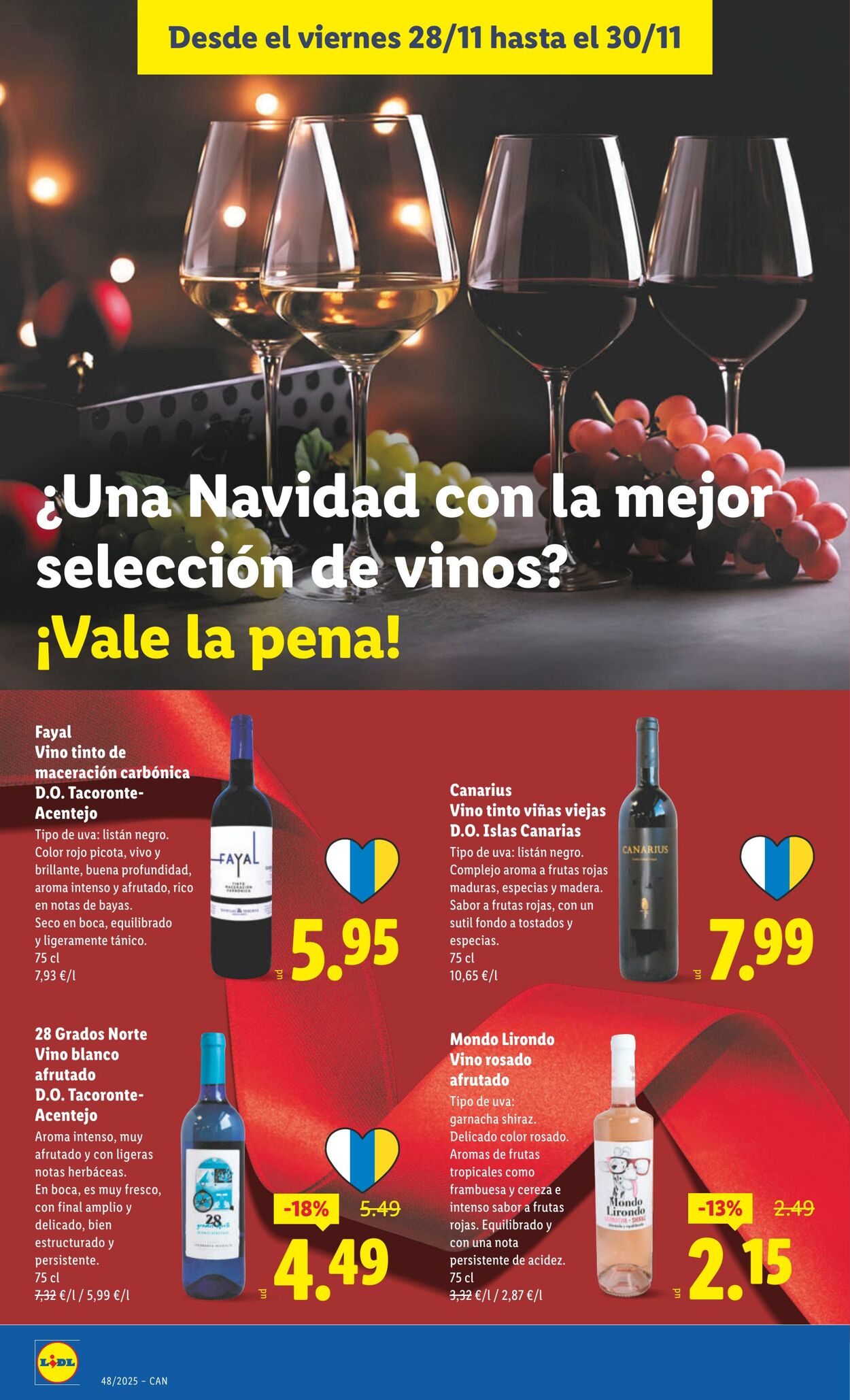Folleto Lidl 24.11.2025 - 30.11.2025