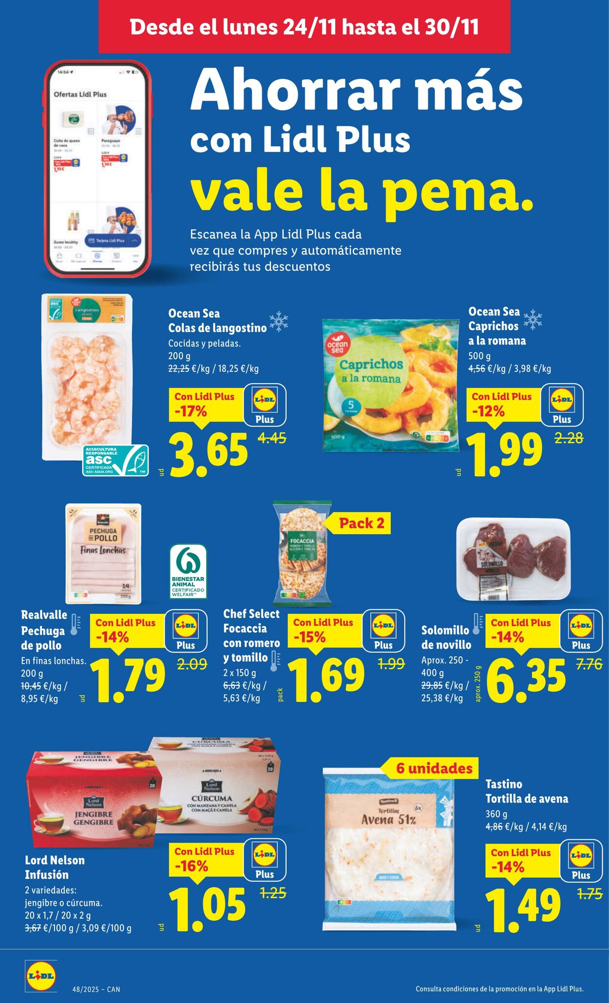 Folleto Lidl 24.11.2025 - 30.11.2025