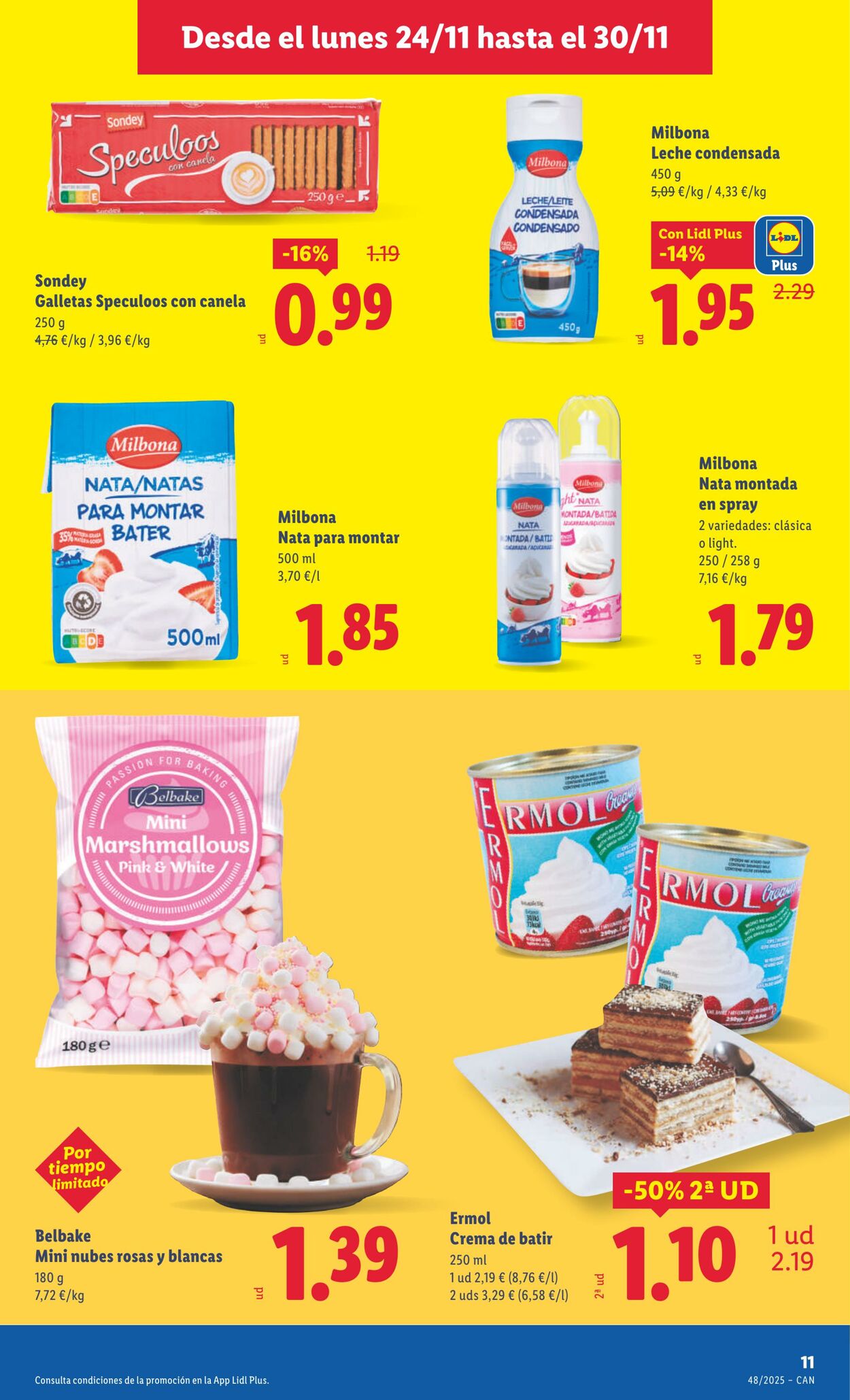 Folleto Lidl 24.11.2025 - 30.11.2025