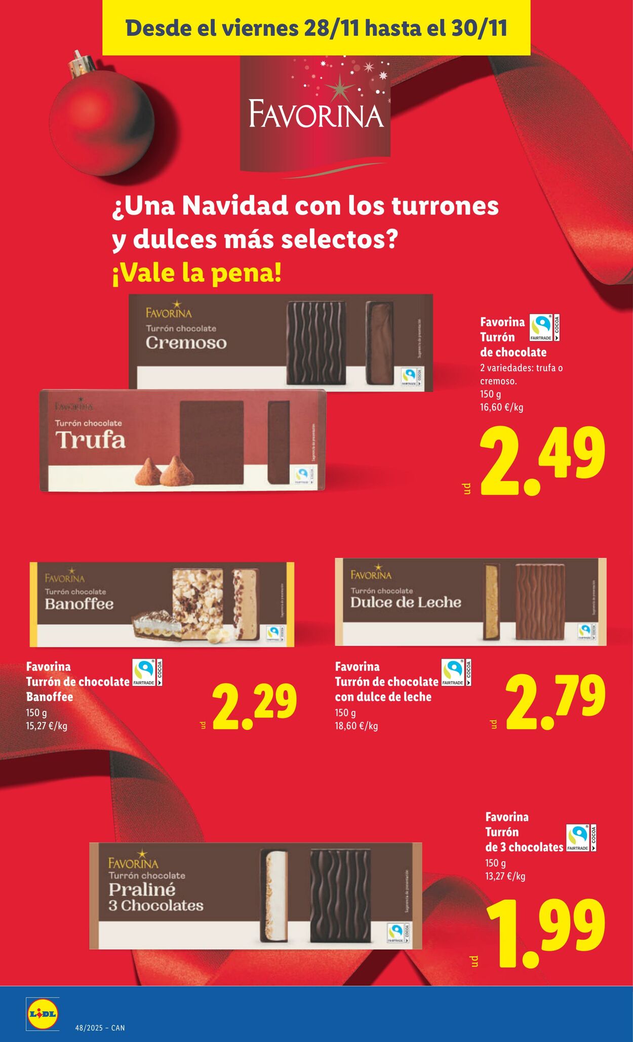 Folleto Lidl 24.11.2025 - 30.11.2025