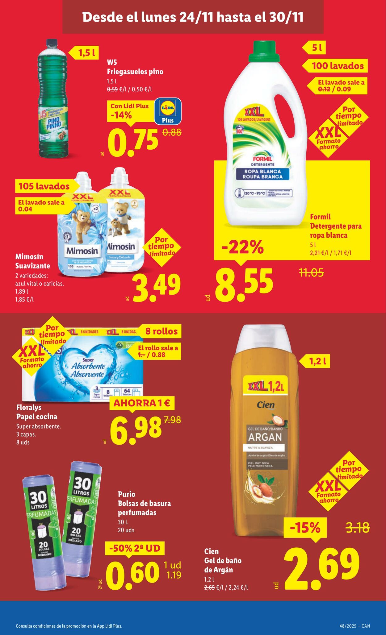 Folleto Lidl 24.11.2025 - 30.11.2025