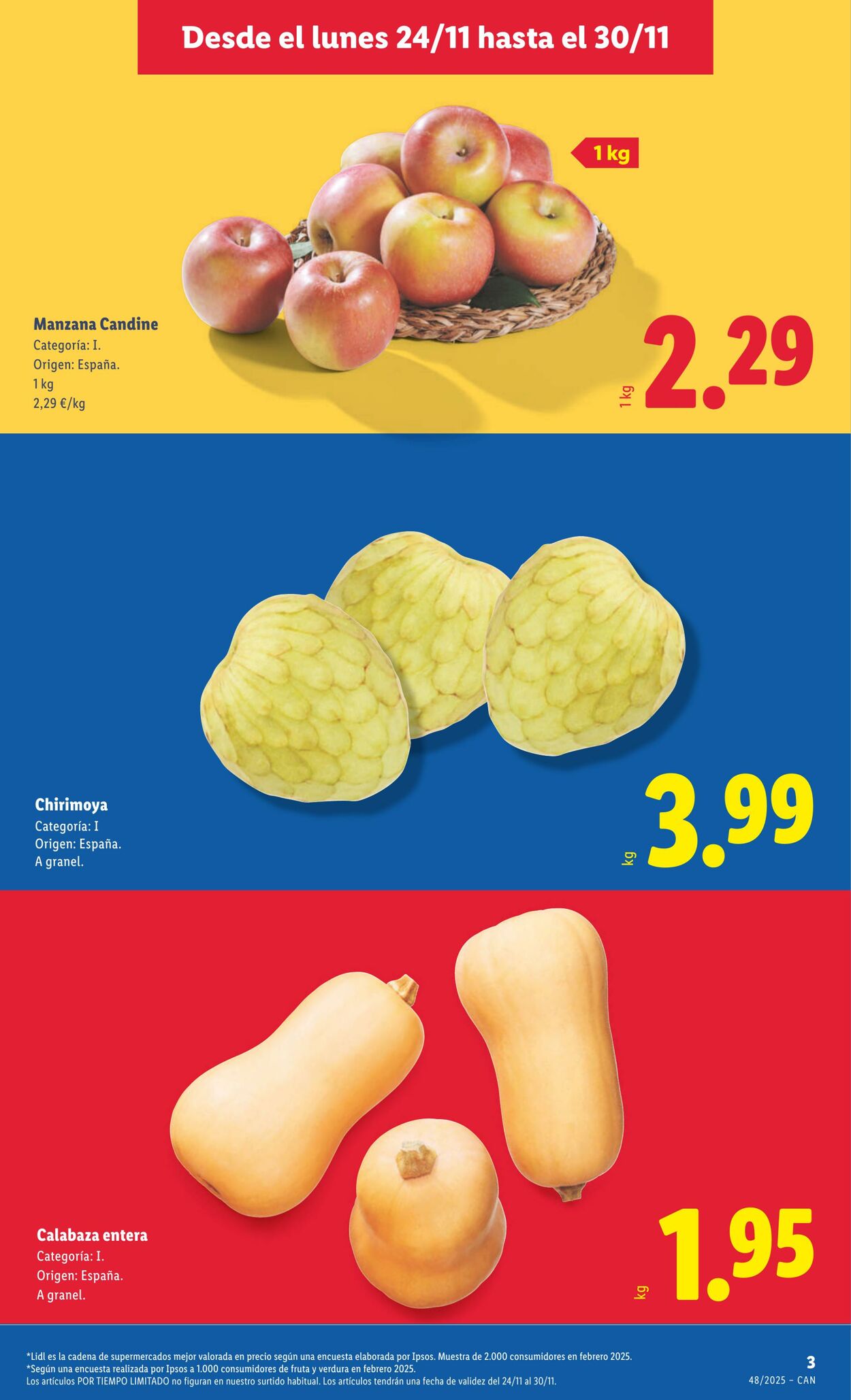 Folleto Lidl 24.11.2025 - 30.11.2025