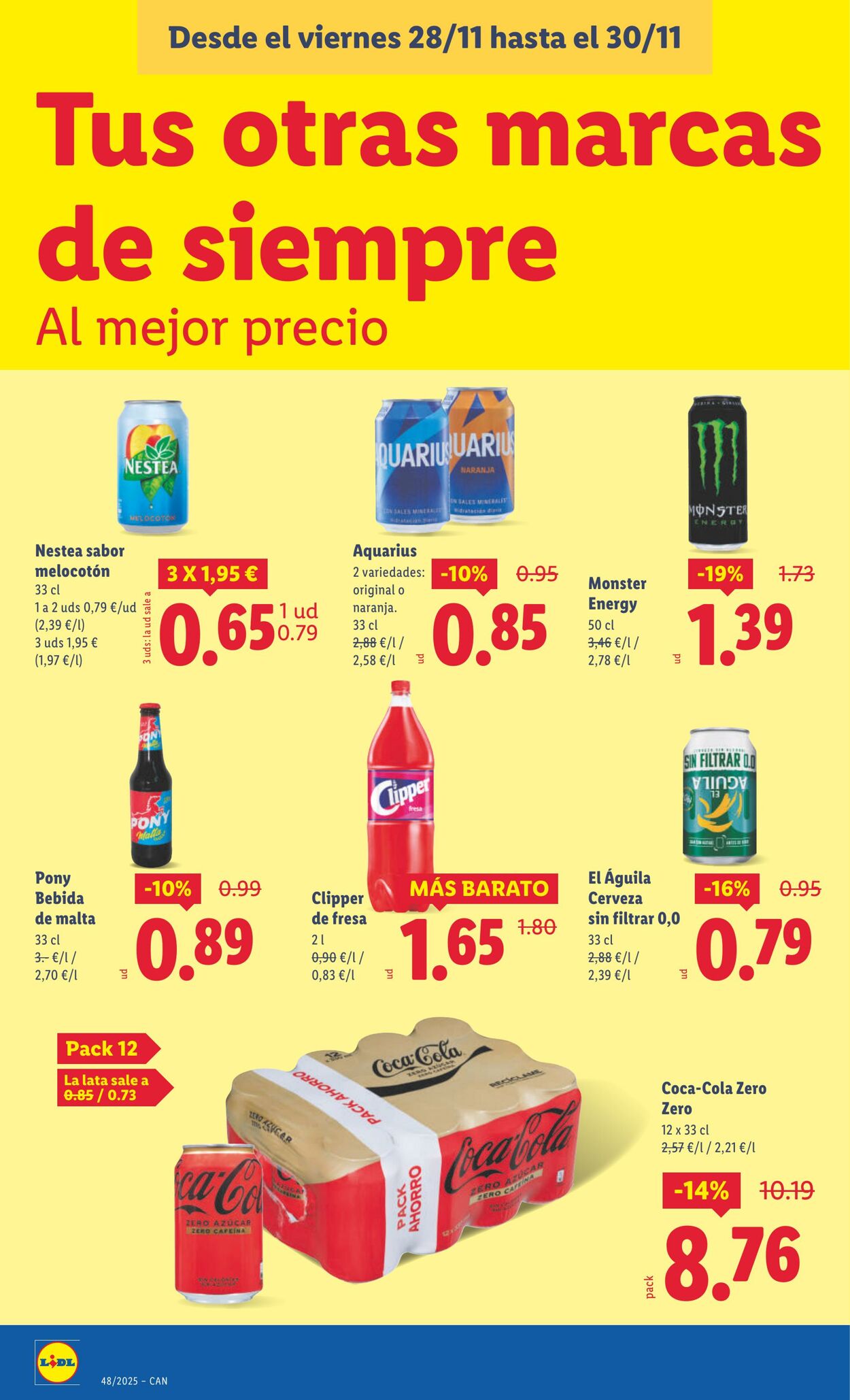 Folleto Lidl 24.11.2025 - 30.11.2025