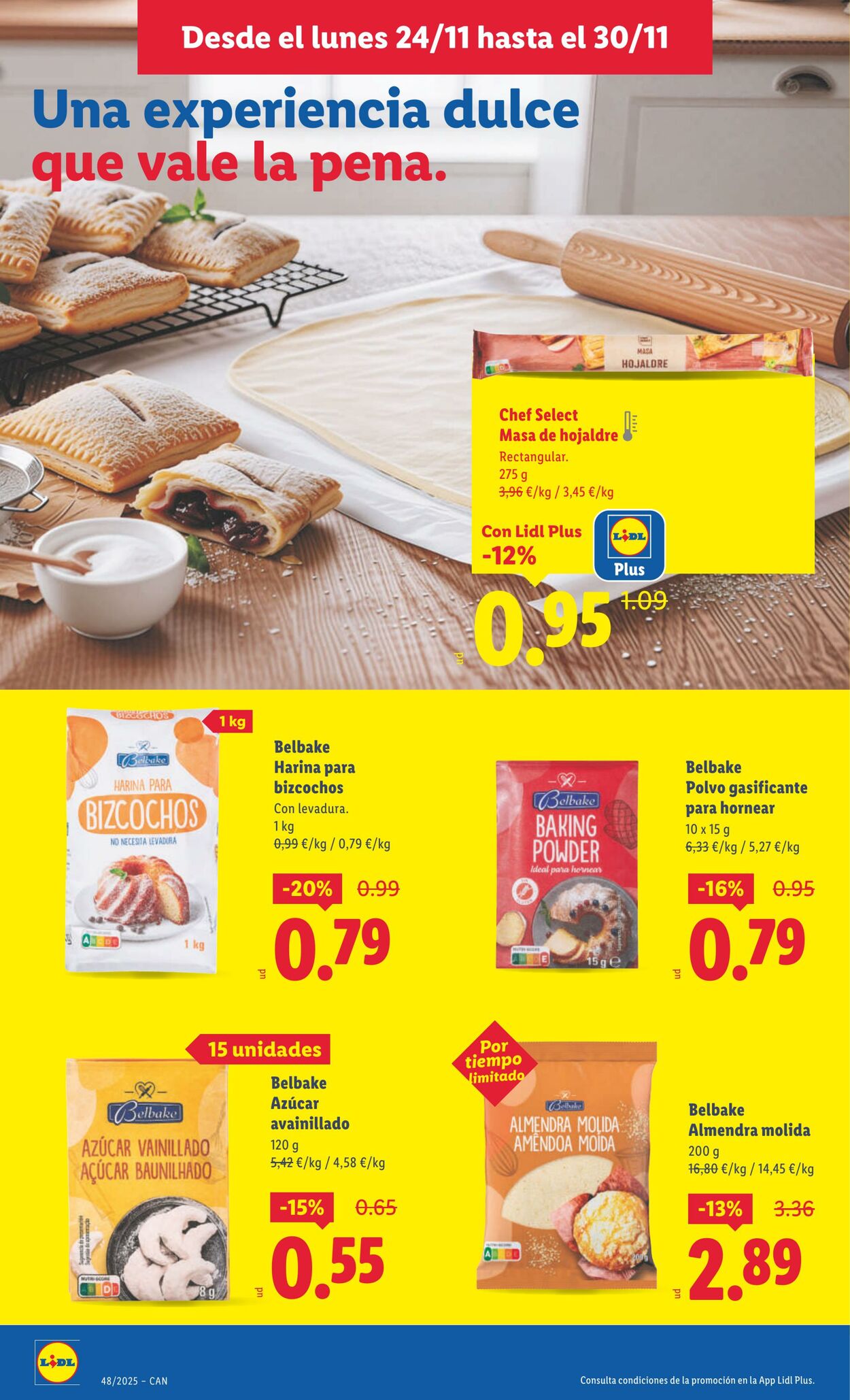 Folleto Lidl 24.11.2025 - 30.11.2025