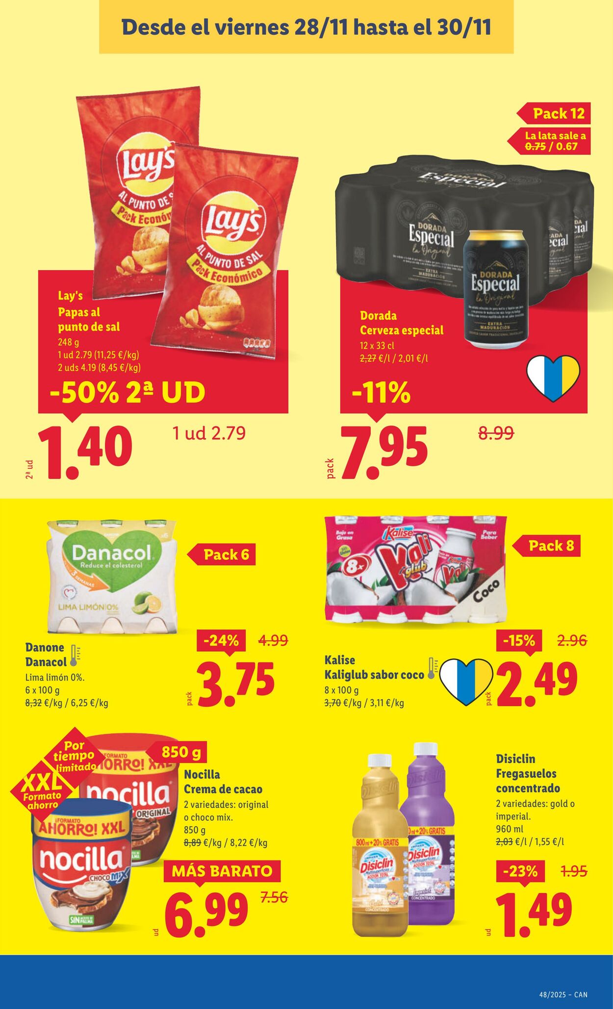Folleto Lidl 24.11.2025 - 30.11.2025