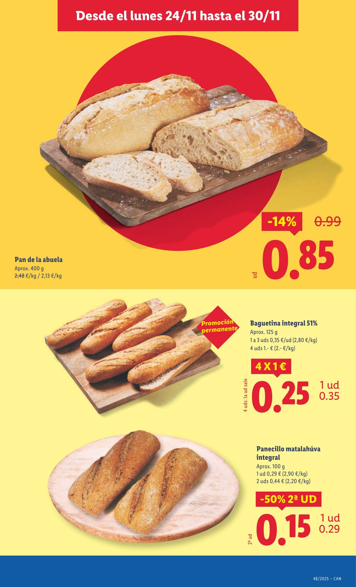 Folleto Lidl 24.11.2025 - 30.11.2025