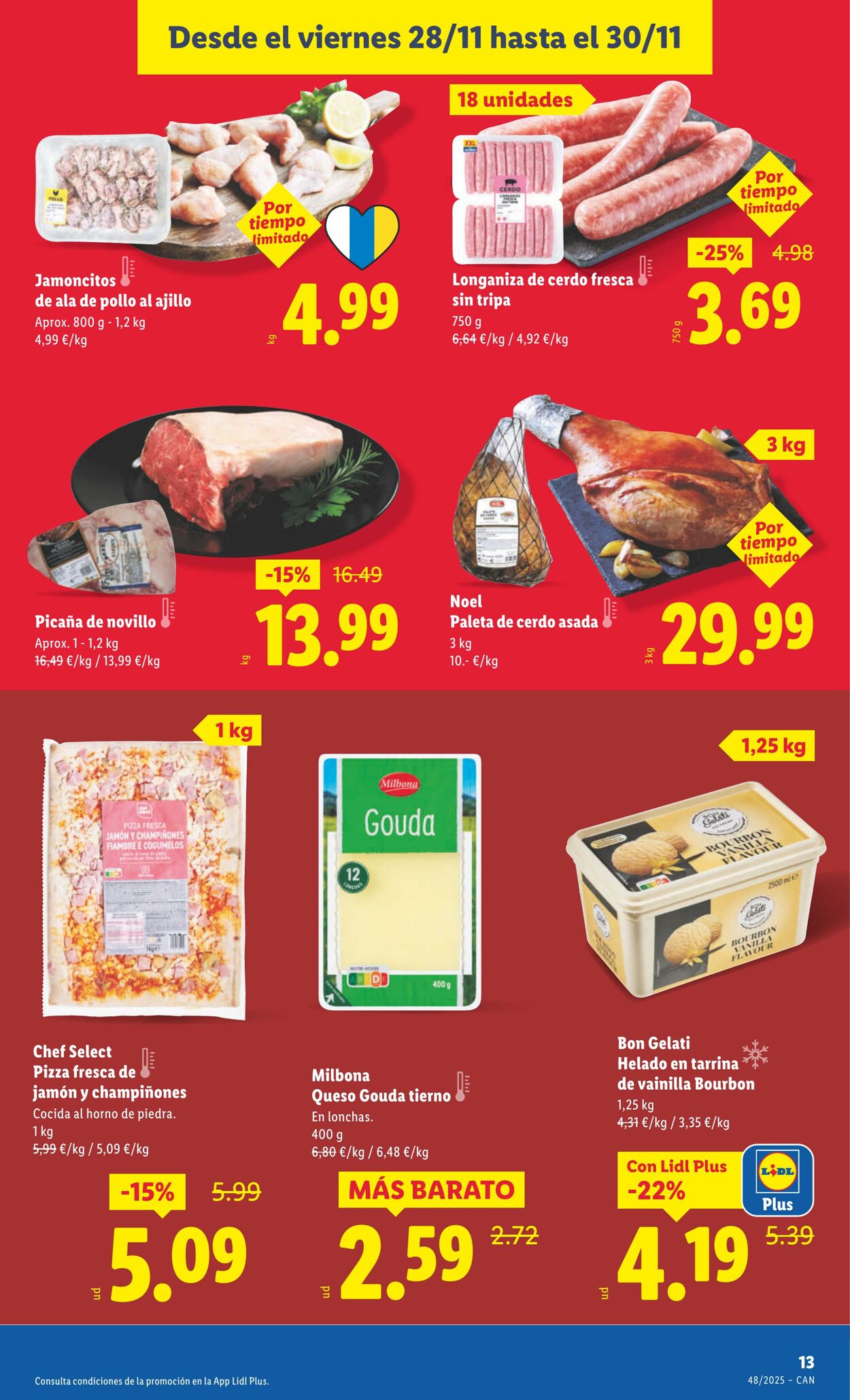 Folleto Lidl 24.11.2025 - 30.11.2025