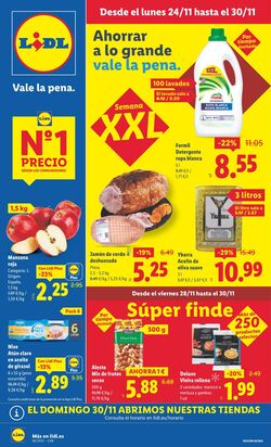 Folleto Lidl 24.11.2025 - 30.11.2025