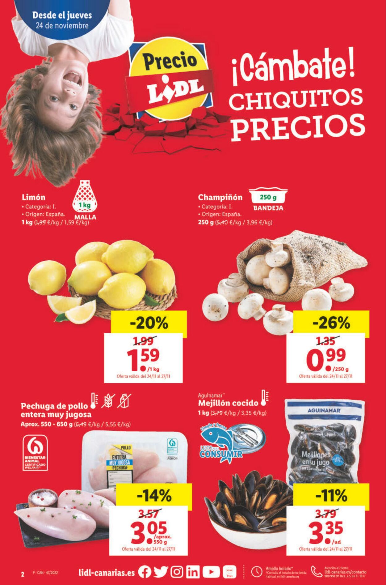 Folleto Lidl 24.11.2022 - 30.11.2022