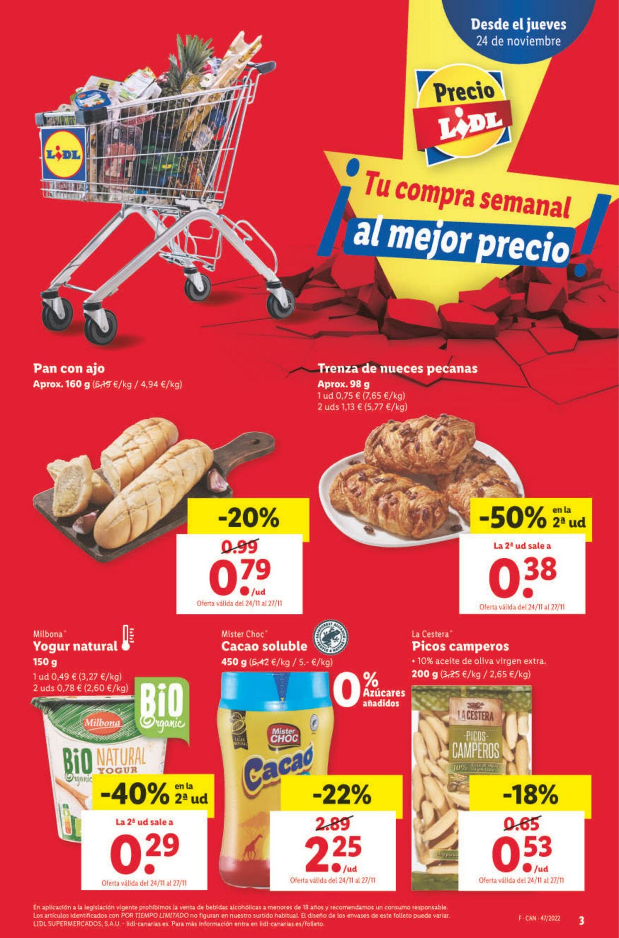 Folleto Lidl 24.11.2022 - 30.11.2022