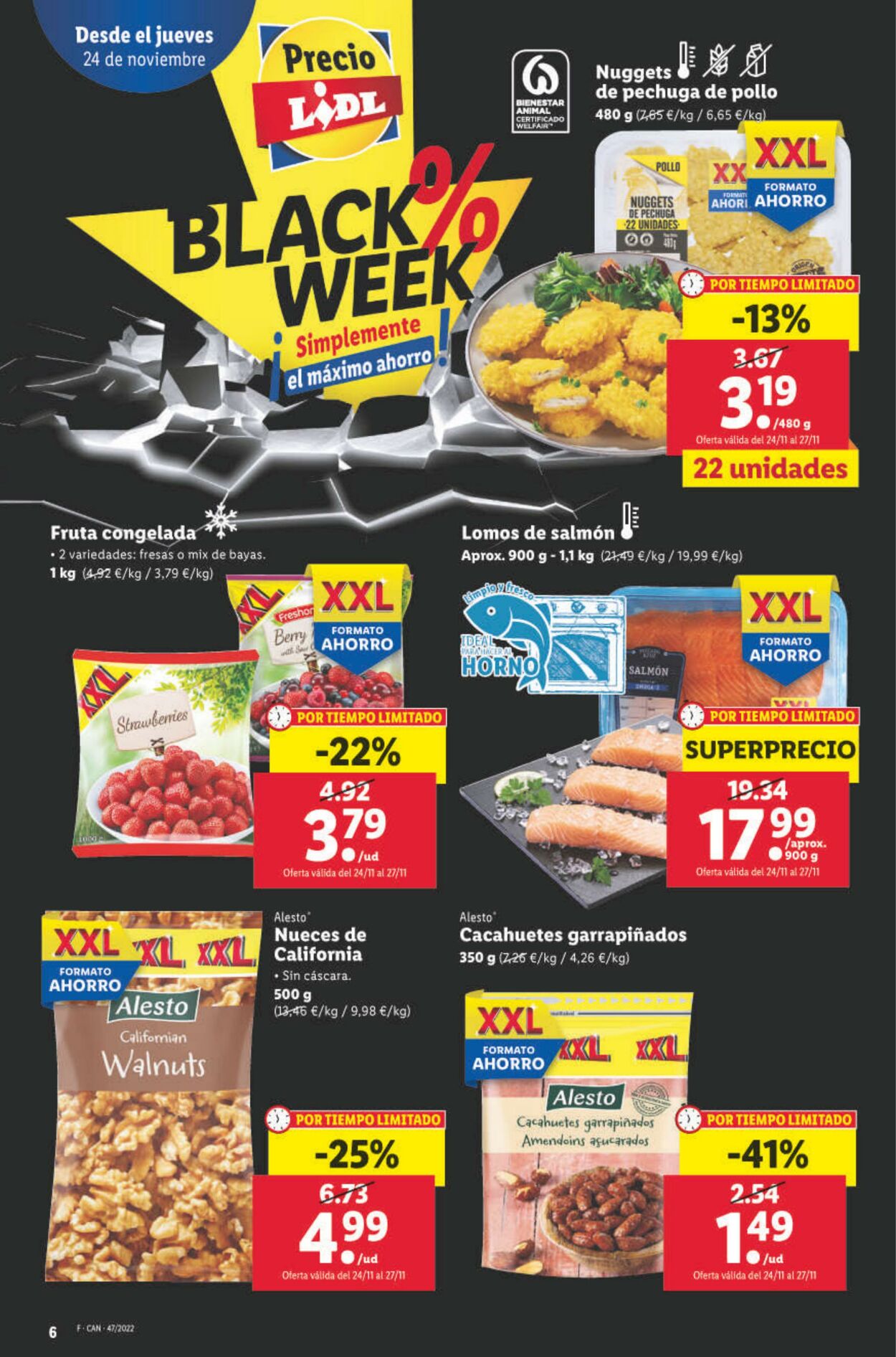 Folleto Lidl 24.11.2022 - 30.11.2022