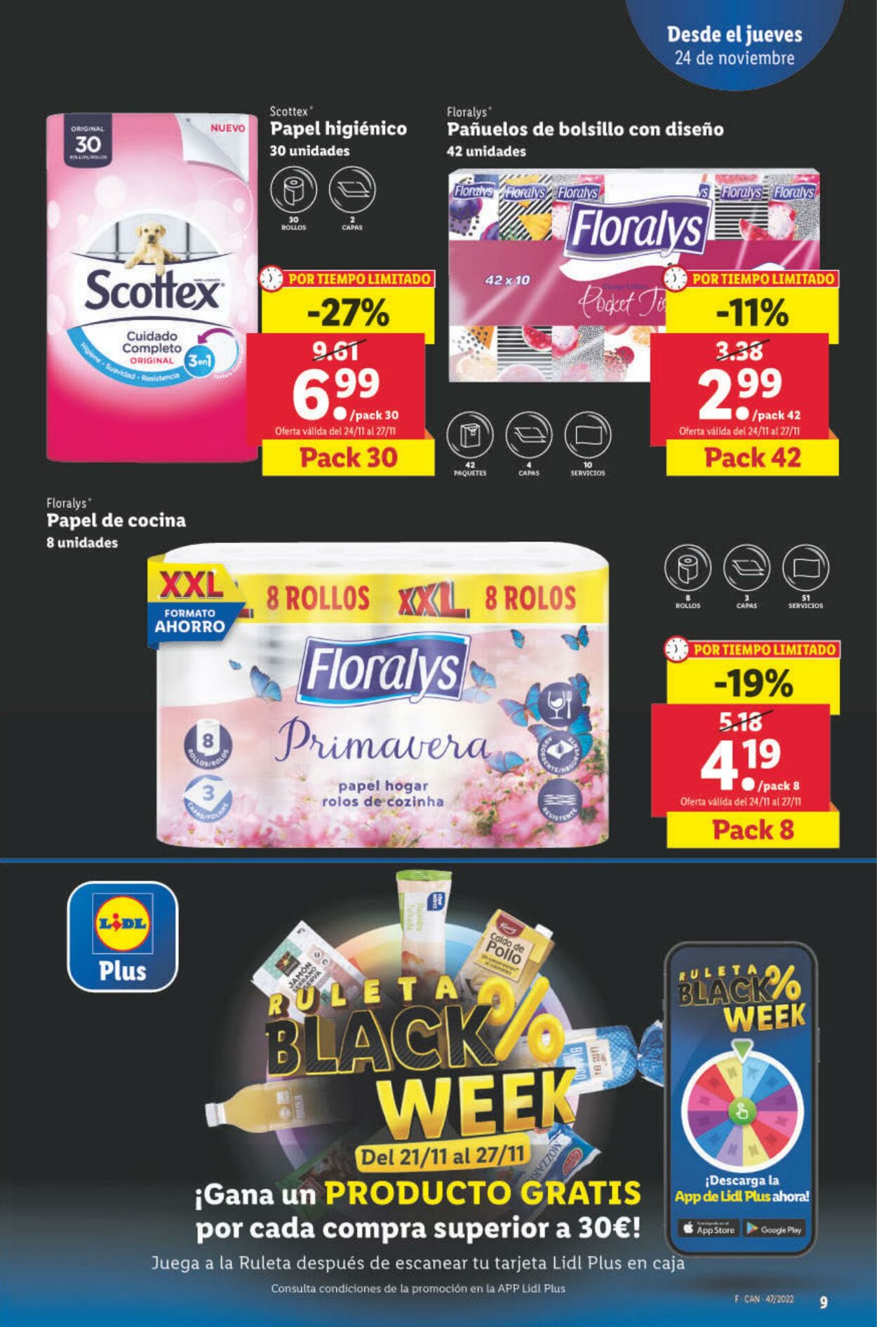 Folleto Lidl 24.11.2022 - 30.11.2022