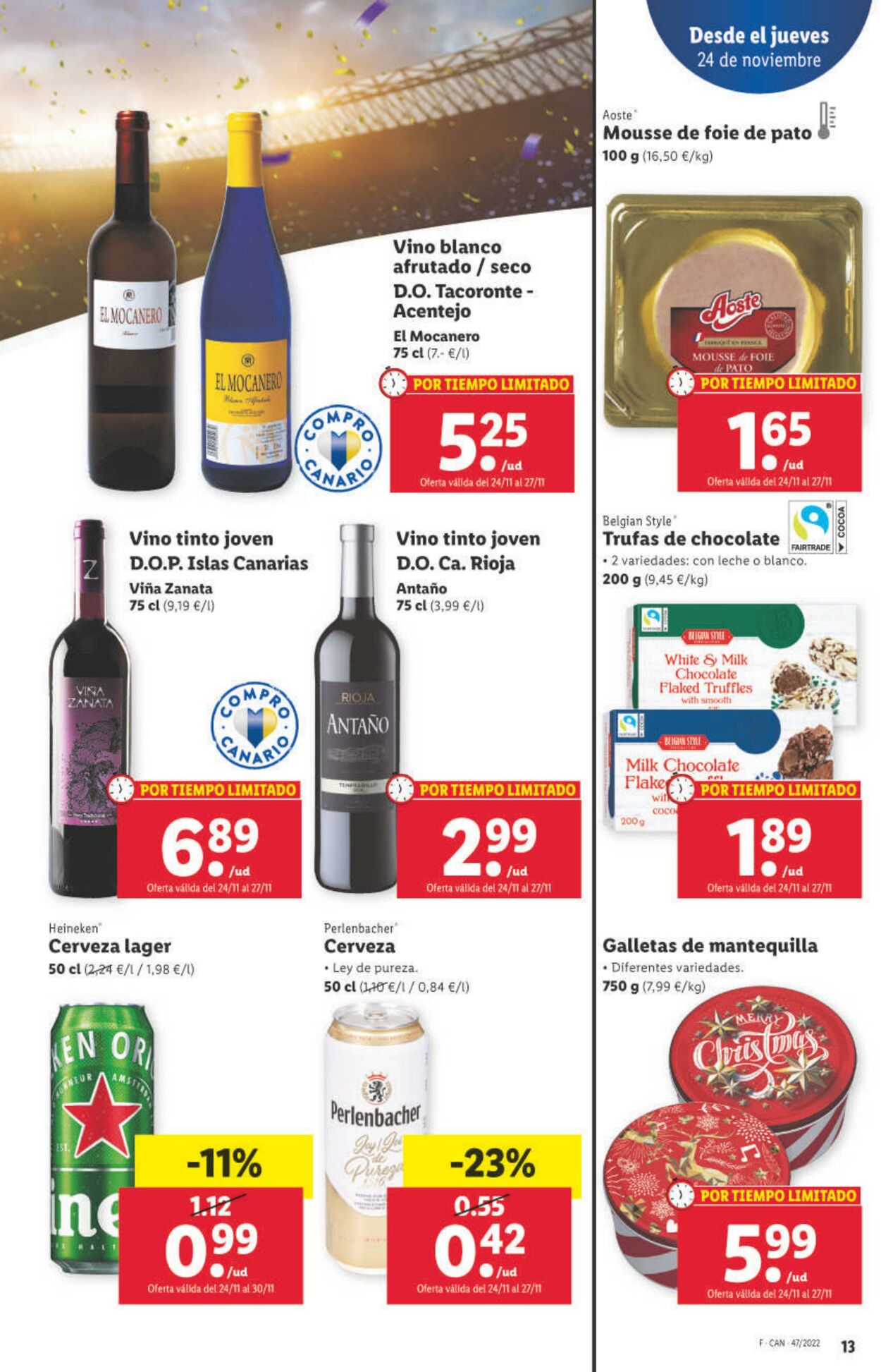 Folleto Lidl 24.11.2022 - 30.11.2022