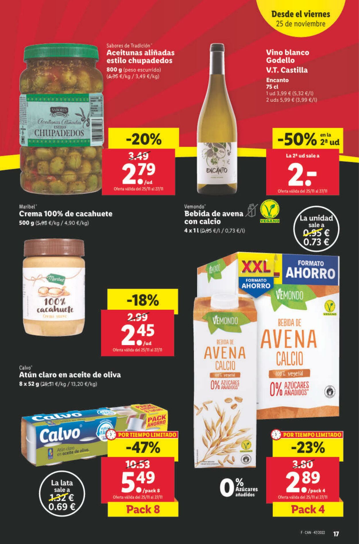 Folleto Lidl 24.11.2022 - 30.11.2022