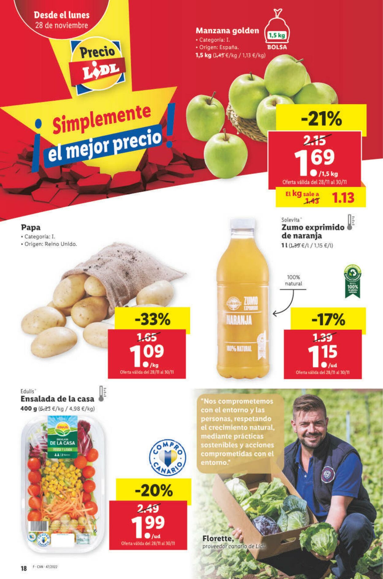 Folleto Lidl 24.11.2022 - 30.11.2022