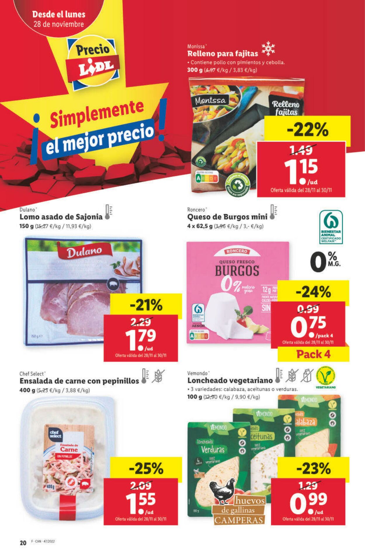 Folleto Lidl 24.11.2022 - 30.11.2022