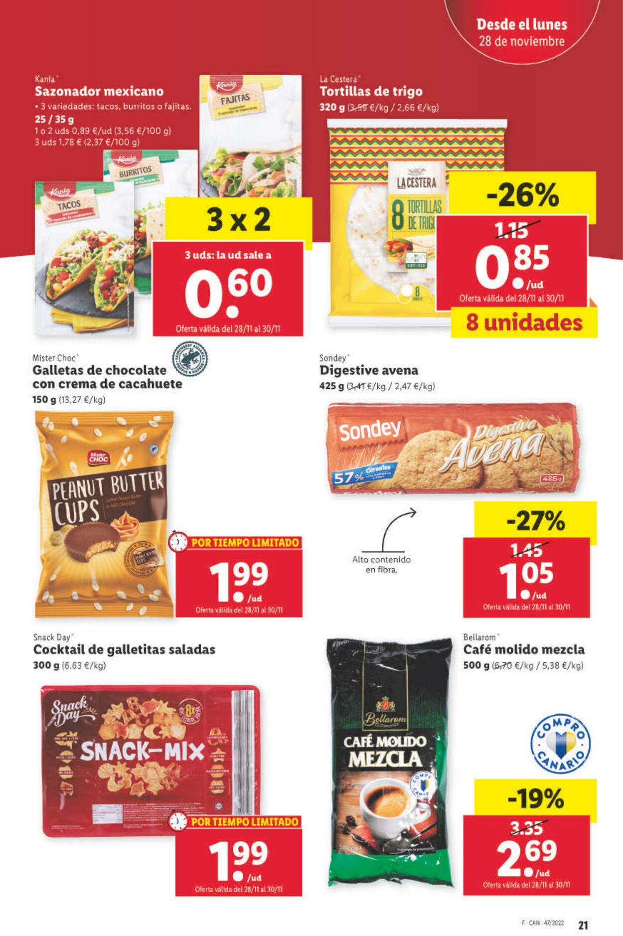 Folleto Lidl 24.11.2022 - 30.11.2022