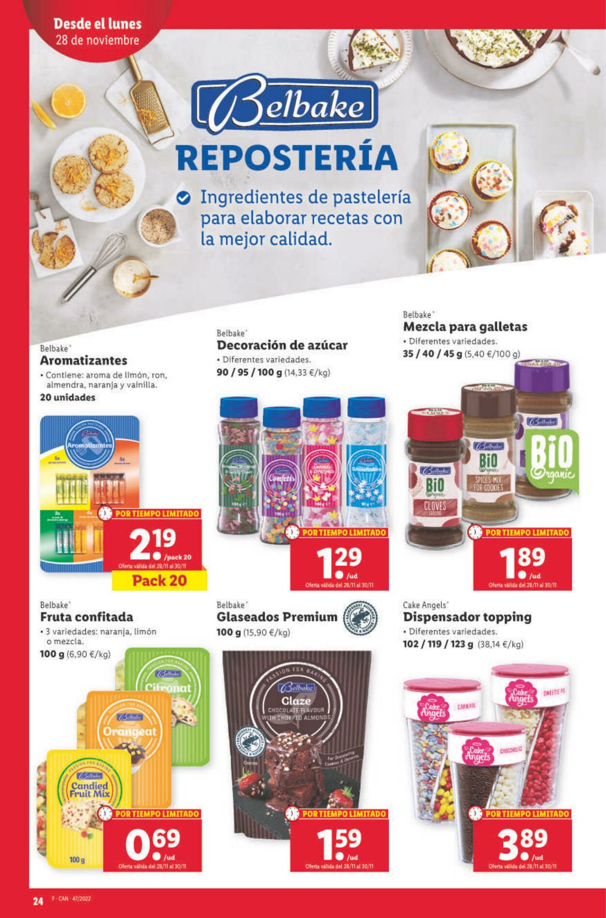 Folleto Lidl 24.11.2022 - 30.11.2022