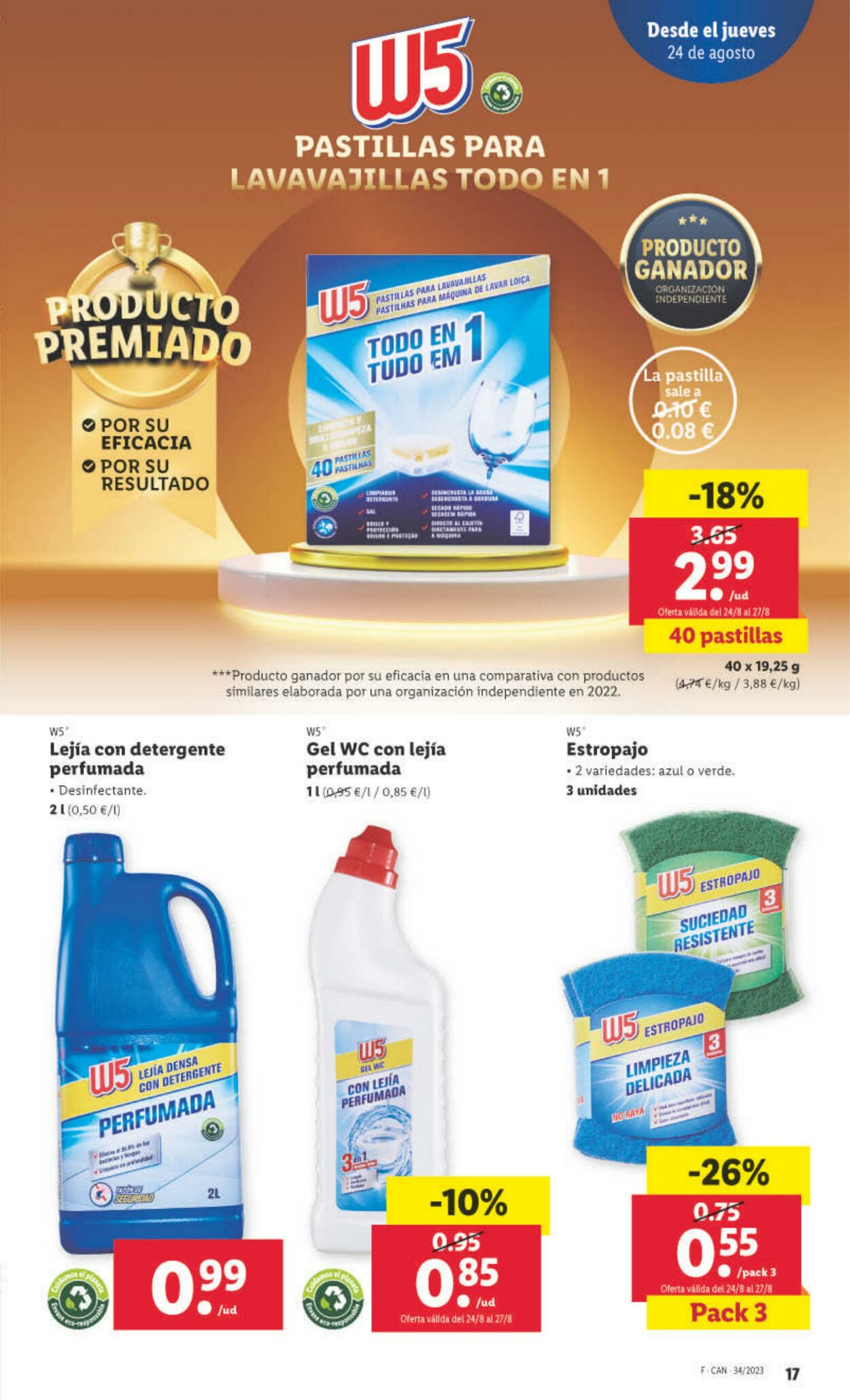 Folleto Lidl 24.08.2023 - 27.08.2023