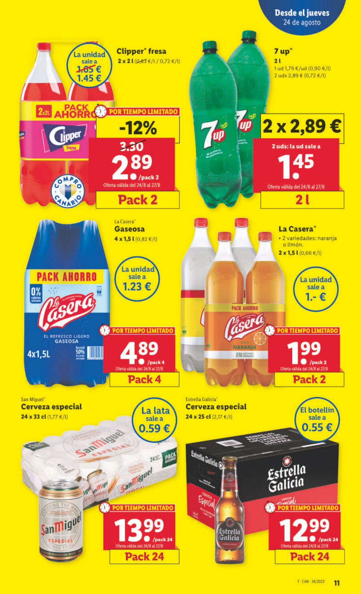 Folleto Lidl 24.08.2023 - 27.08.2023